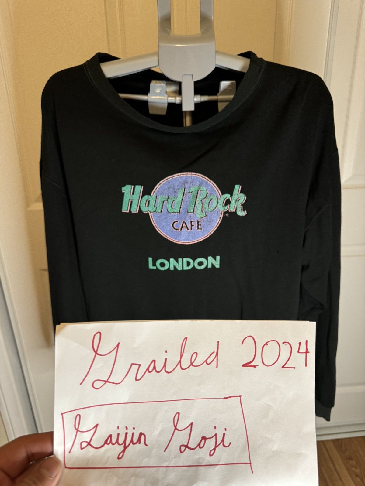 Hard Rock Cafe × Vintage Vintage Hard Rock Cafe London Crewneck Sweatshirt Size US XL / EU 56 / 4 - 5 Thumbnail
