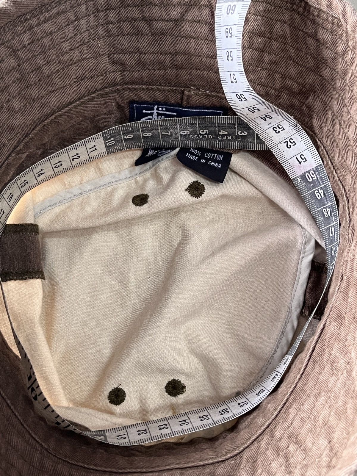 Stussy TRUE VINTAGE STUSSY ARCHIVE SURPLUS BUCKET HAT Size ONE SIZE - 9 Thumbnail