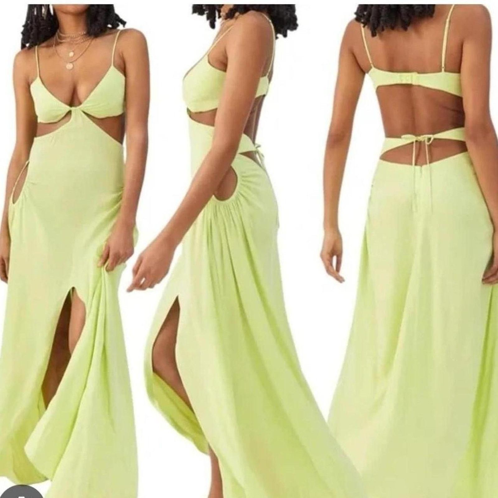 For Love & Lemons ForLove&Lemons Toni Cutout Maxi Dress Size XS Size XS / US 0-2 / IT 36-38 - 1 Thumbnail