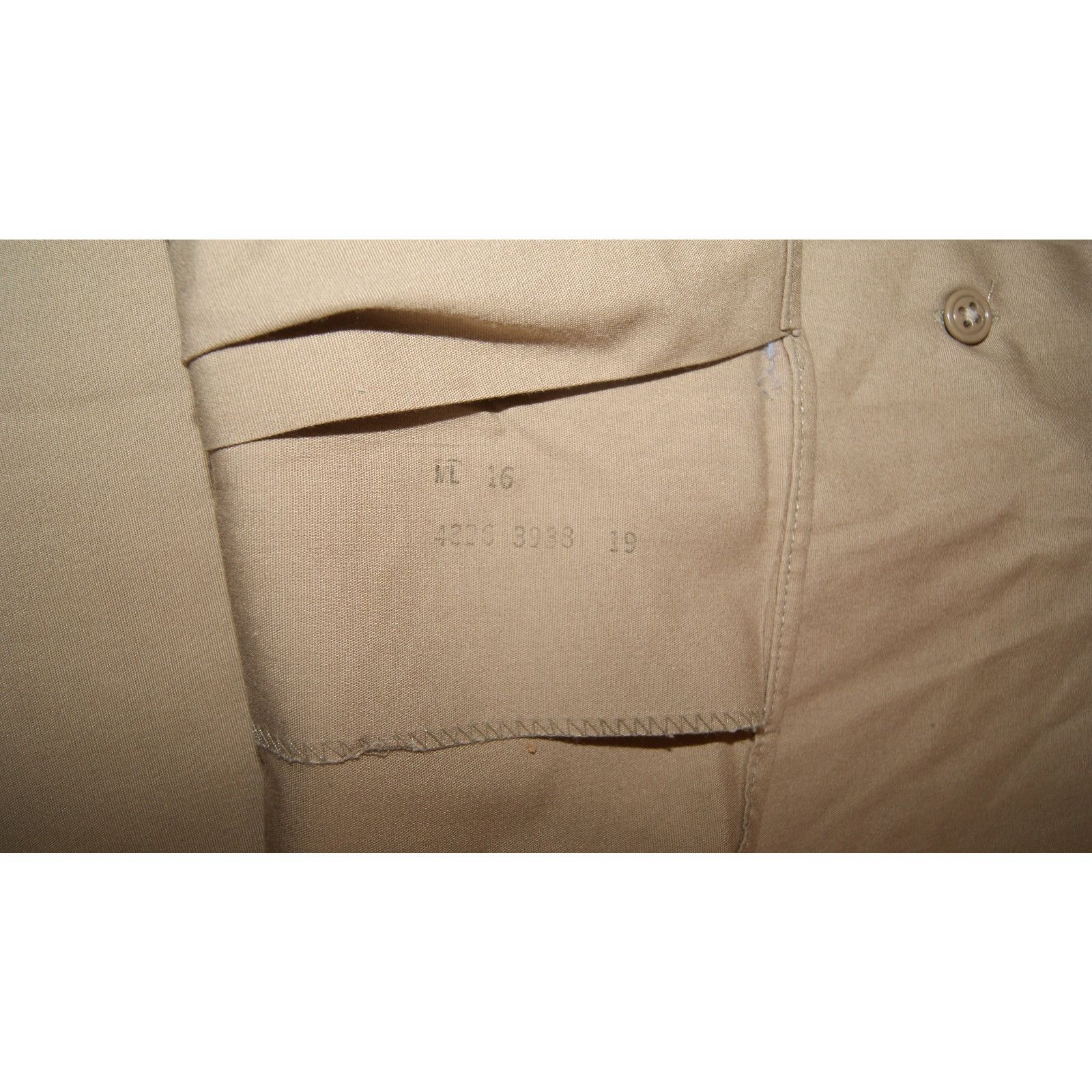 Creighton VTG Creighton US Navy Official Uniform Shirt Khaki Large Size US L / EU 52-54 / 3 - 6 Thumbnail