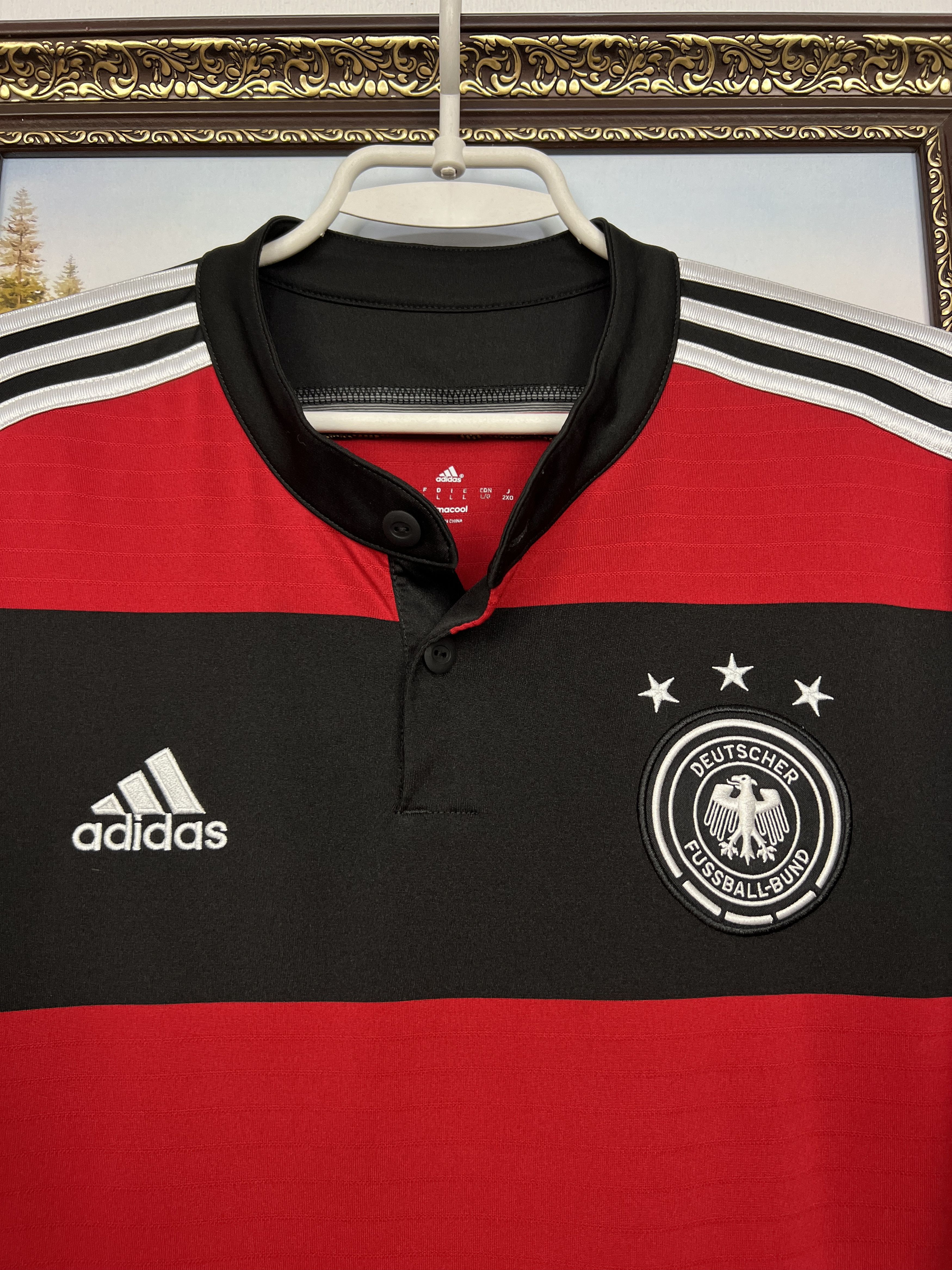 Adidas Germany Away football shirt 2014 Soccer Adidas Jersey Mens Size US L / EU 52-54 / 3 - 3 Thumbnail