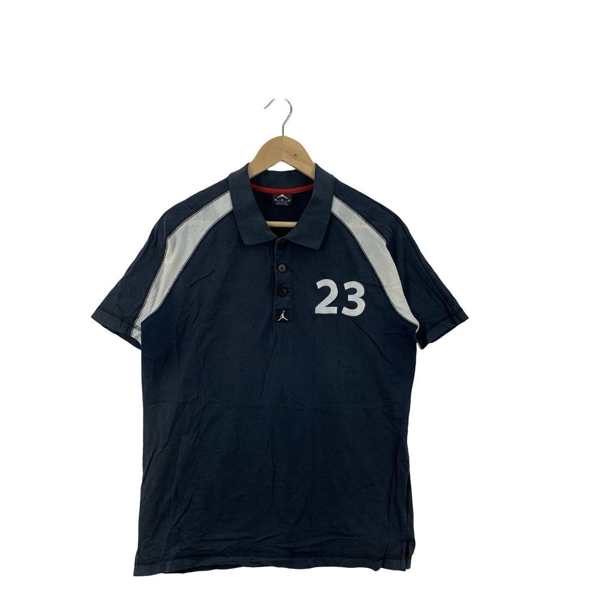 Nike Vintage Nike Air Jordan Polo Shirt Number 23 Embroidered Size US M / EU 48-50 / 2 - 3 Thumbnail