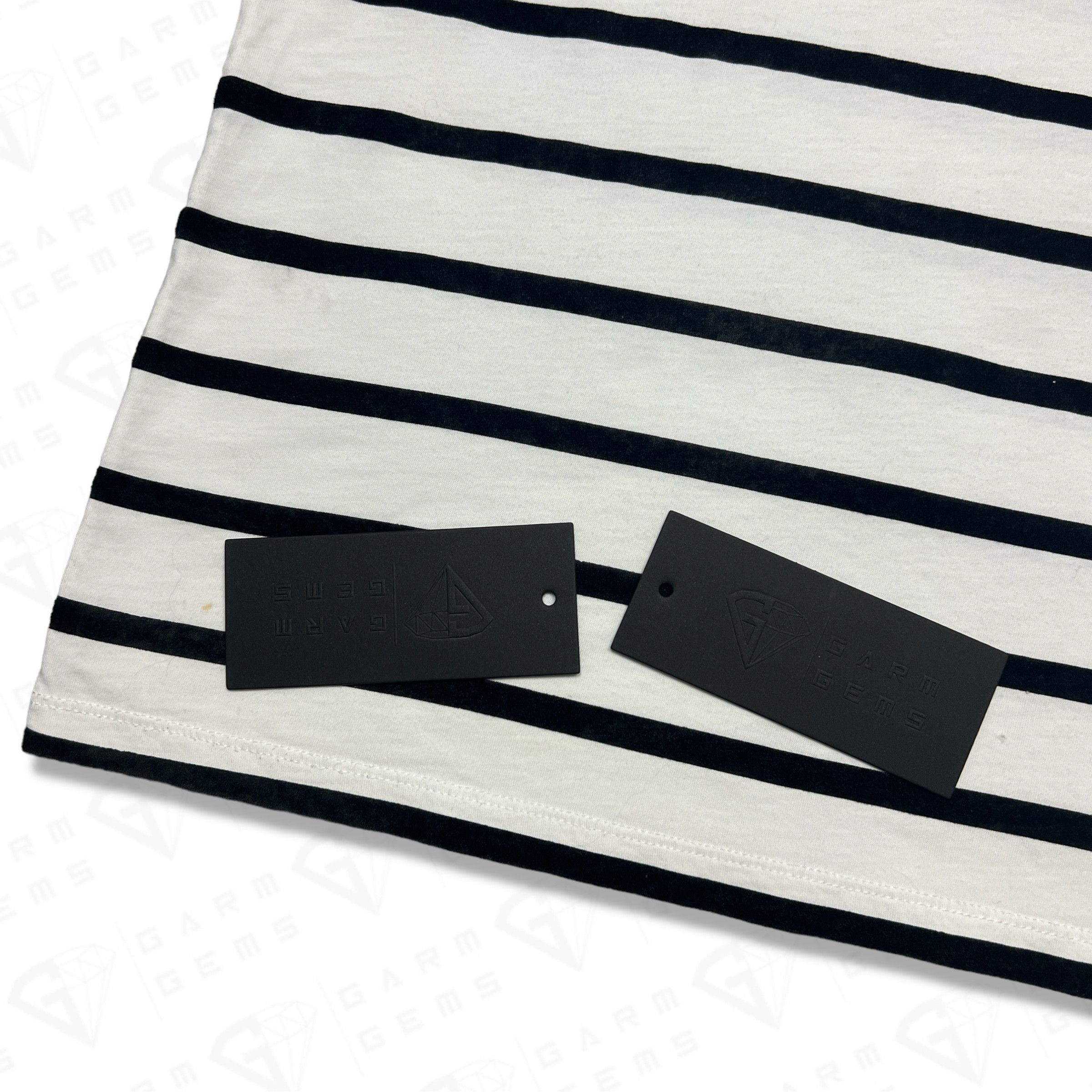 Balmain Balmain Stripe Logo T-Shirt Size US XL / EU 56 / 4 - 4 Thumbnail
