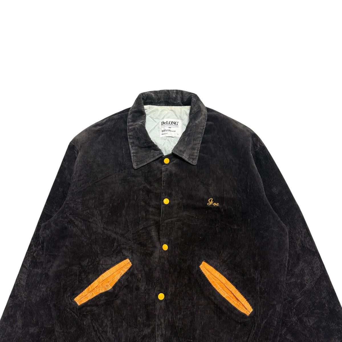 Delong Vintage Delong Michigan Tech Bomber Jacket Size US L / EU 52-54 / 3 - 3 Thumbnail