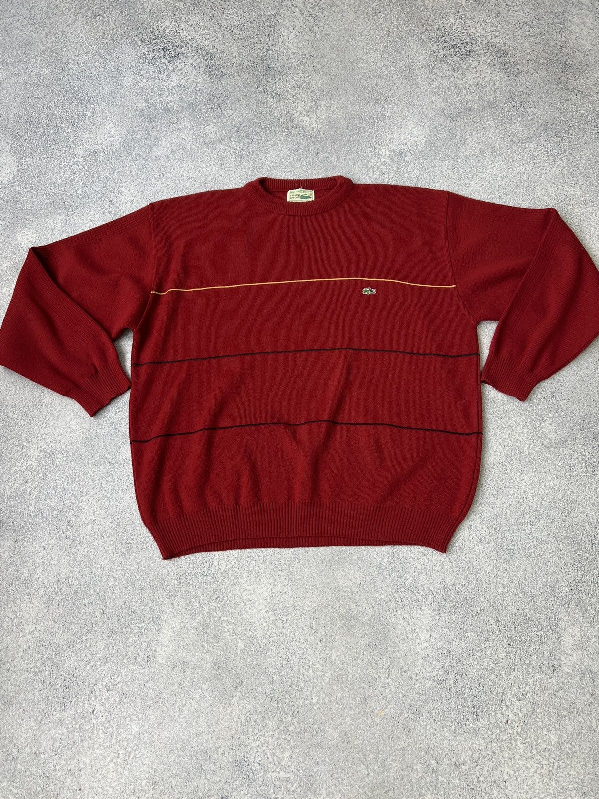 Lacoste × Vintage Vintage Lacoste Old money style sweater Size US L / EU 52-54 / 3 - 3 Thumbnail