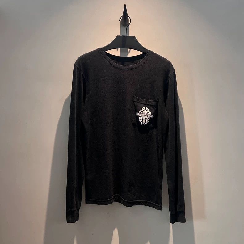 Chrome Hearts Chrome Hearts Sanskrit Grand Sword Long Sleeve Size US S / EU 44-46 / 1 - 1 Thumbnail