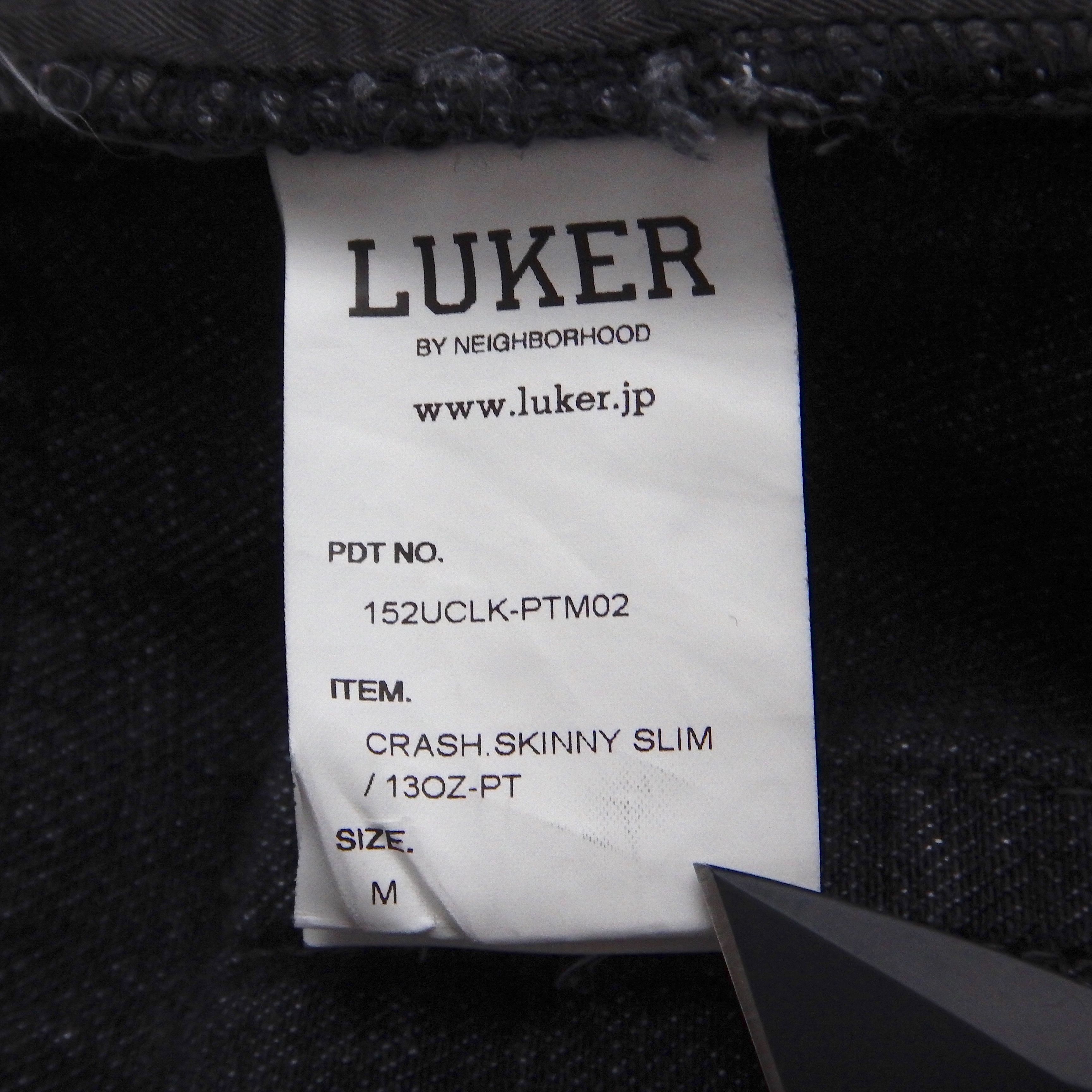 Neighborhood Neighborhood Japan Luker 13oz Crash Skinny Slim Denim Size M Size US 33 - 10 Thumbnail