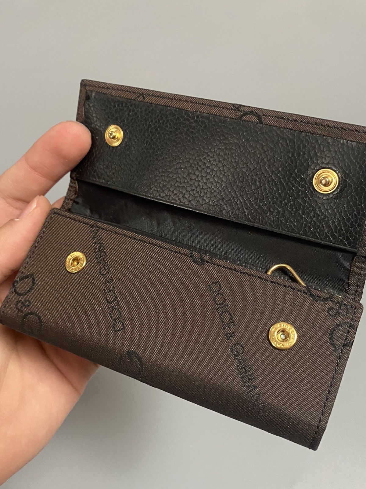 Dolce & Gabbana Dolce & Gabbana key holder vintage monogram wallet card Size ONE SIZE - 3 Thumbnail