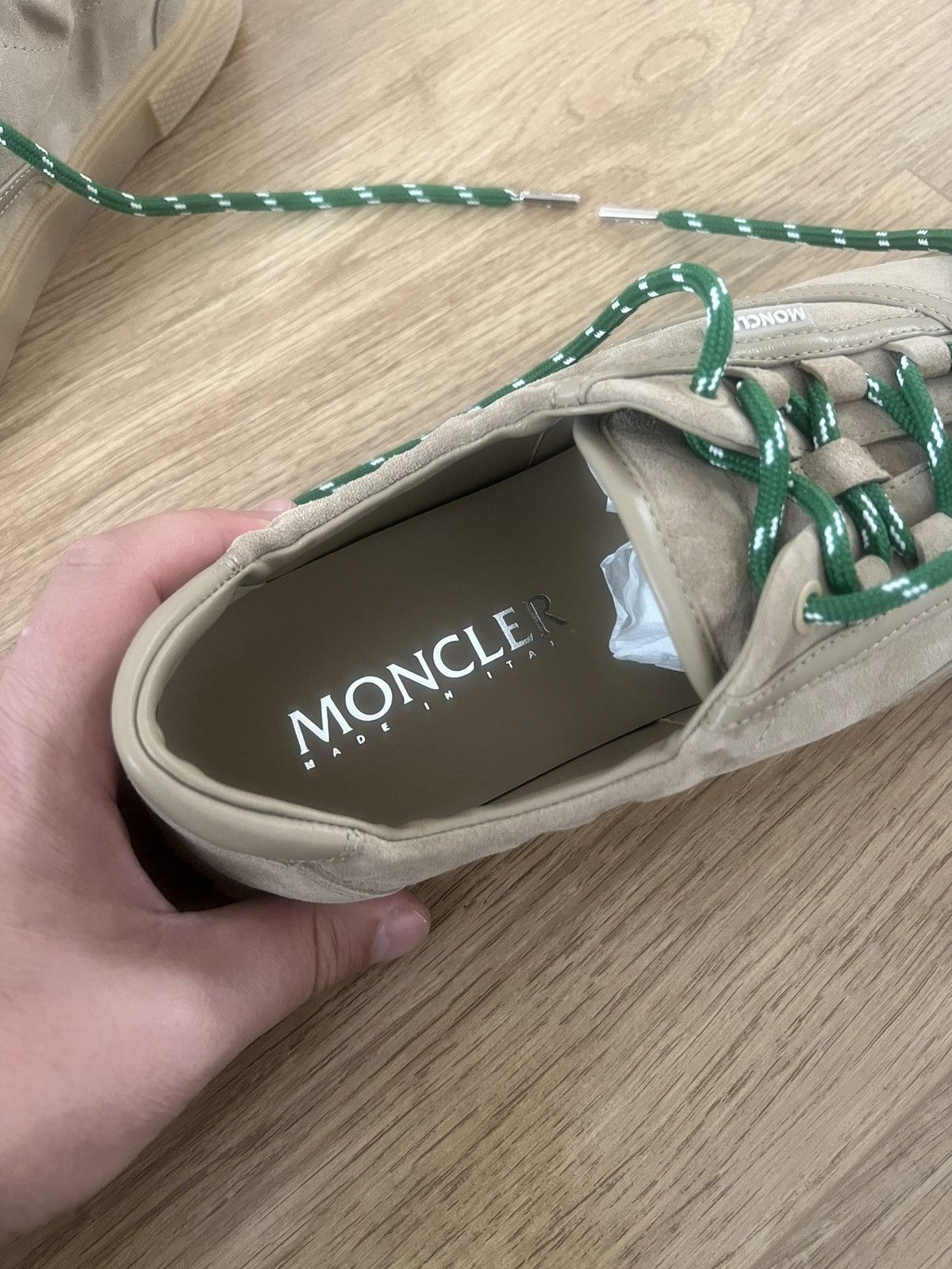 Moncler Vera Leisure Suede Trainers Size US 11 / EU 44 - 6 Thumbnail
