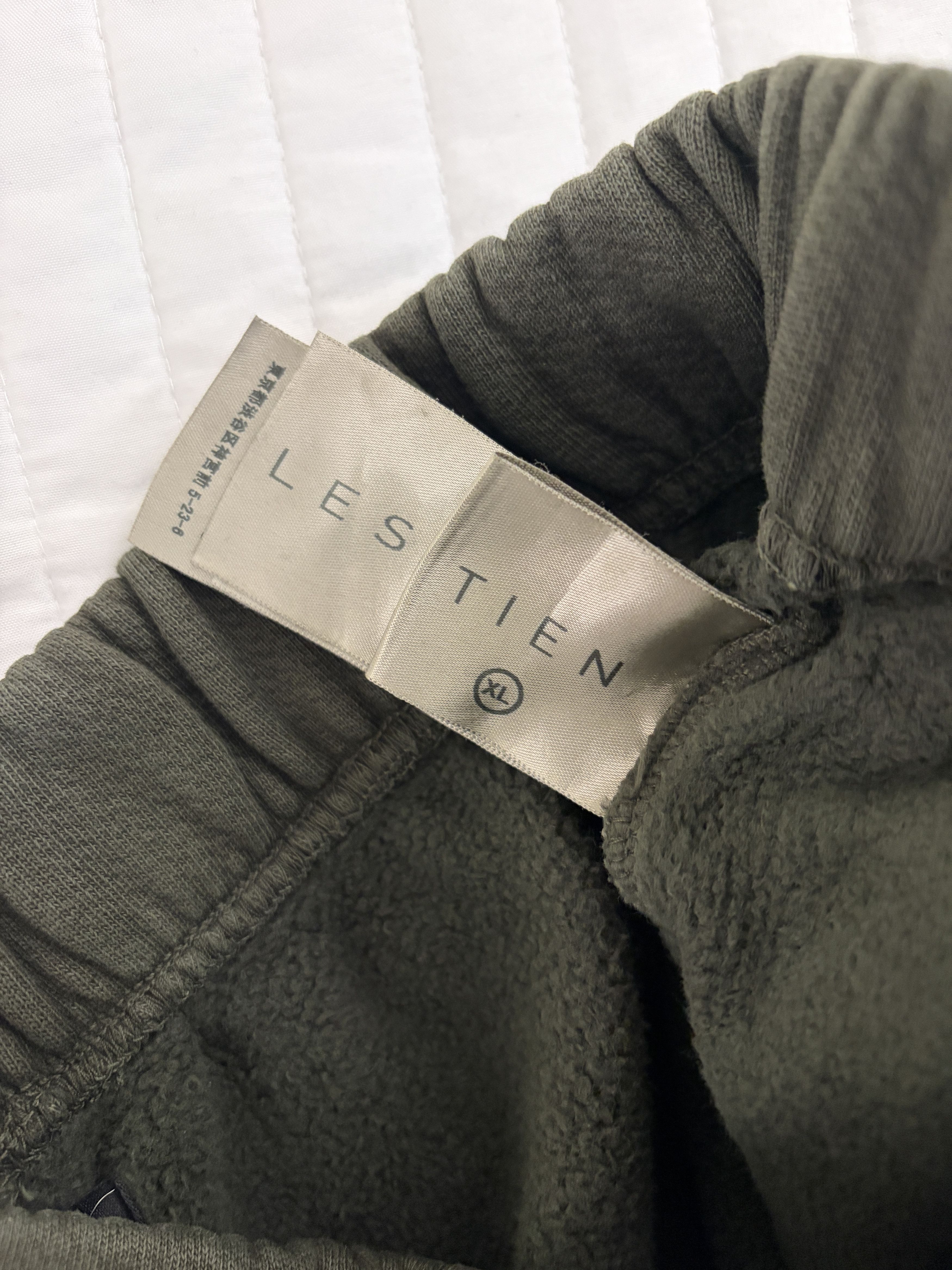 Les Tien Khaki Heavyweight Classic Sweatpants Size US 38 / EU 54 - 5 Thumbnail