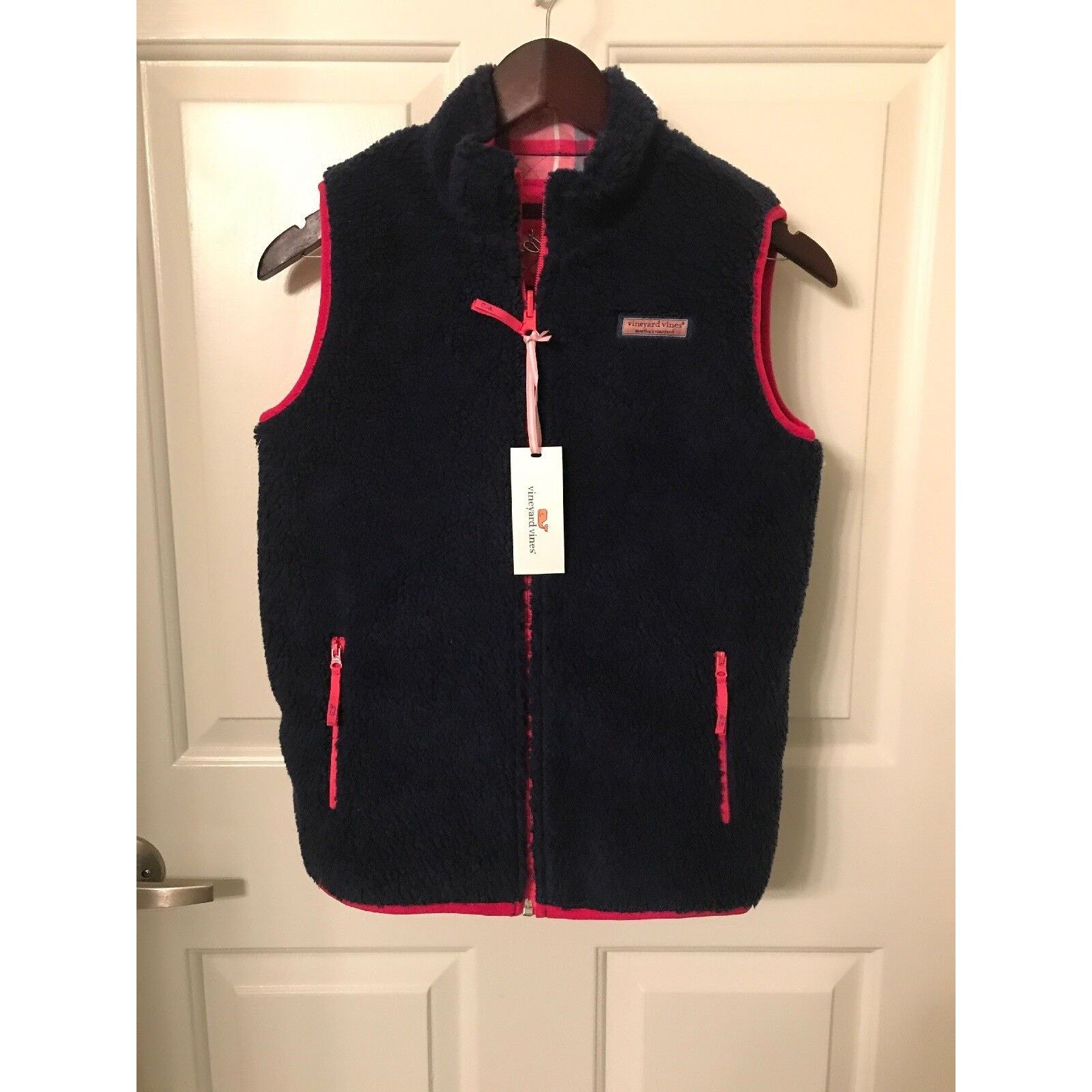 Vineyard Vines NWT Vineyard Vines Sz14 (L) Girls, Women's XS Plaid Vest Size XS / US 0-2 / IT 36-38 - 8 Thumbnail