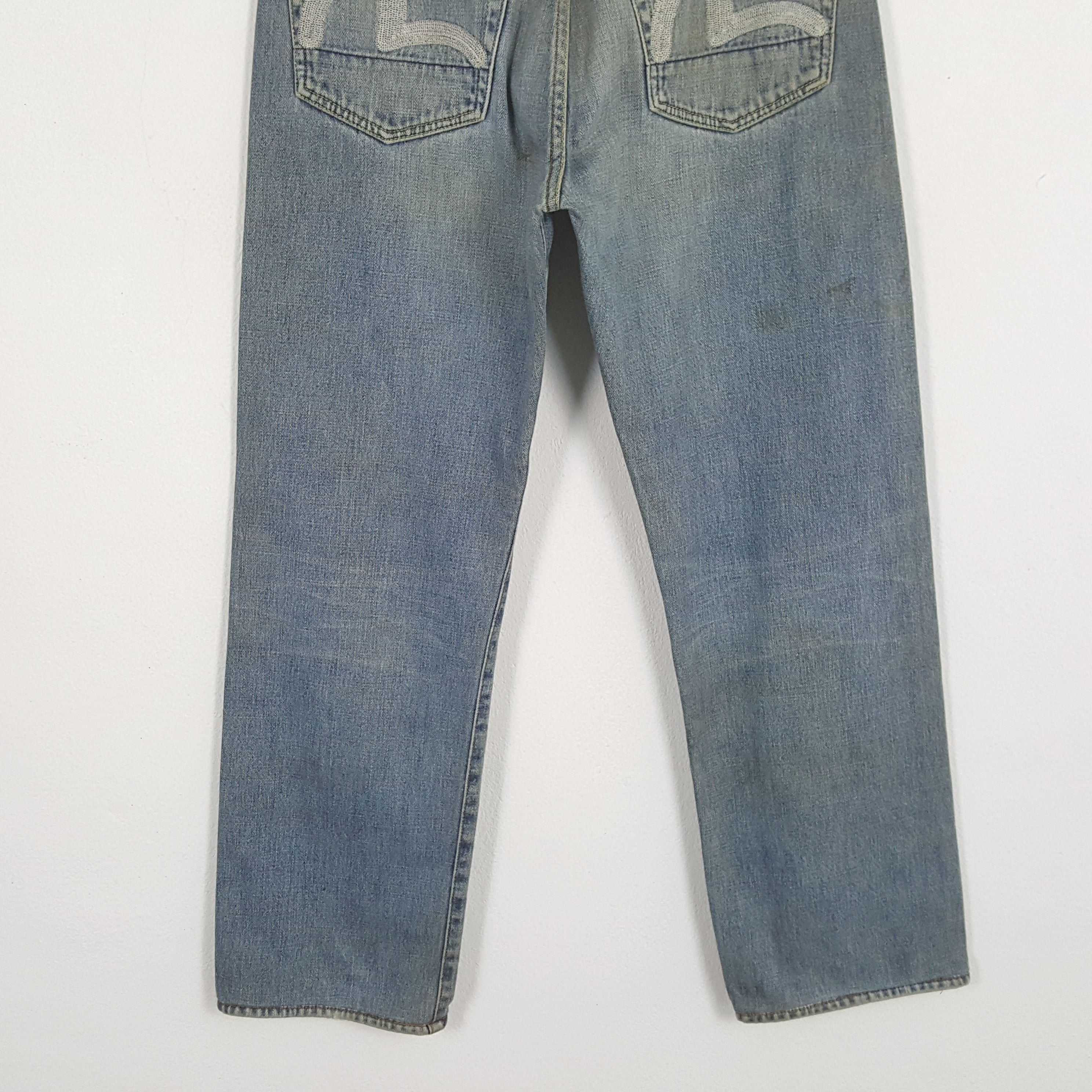 Evisu × Japanese Brand × Vintage Vintage EVISU Japanese Brand Daicock Custom Style Jeans Size US 30 / EU 46 - 6 Thumbnail