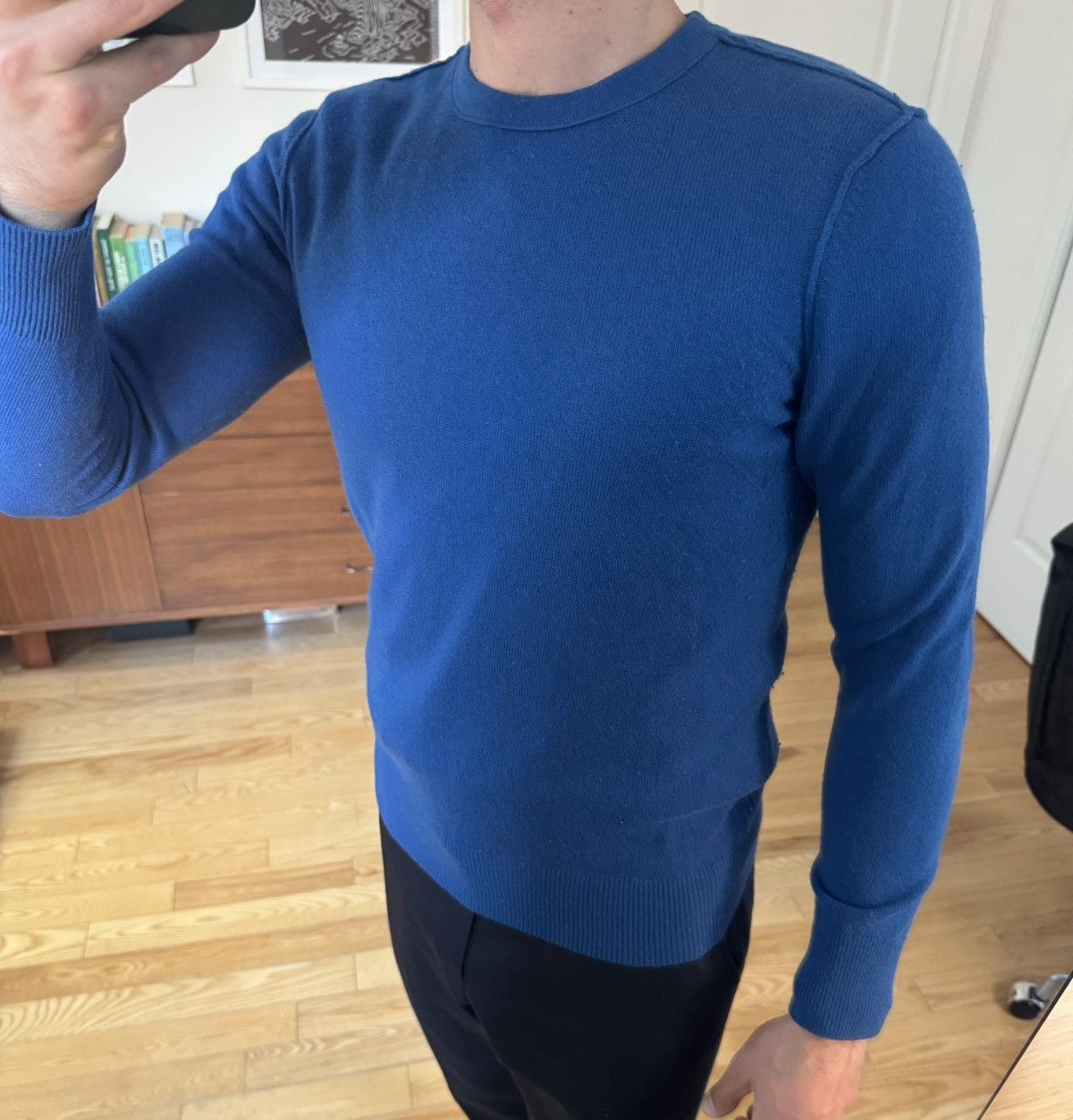 Vince Vince Cashmere Blue Sweater Size US S / EU 44-46 / 1 - 2 Thumbnail