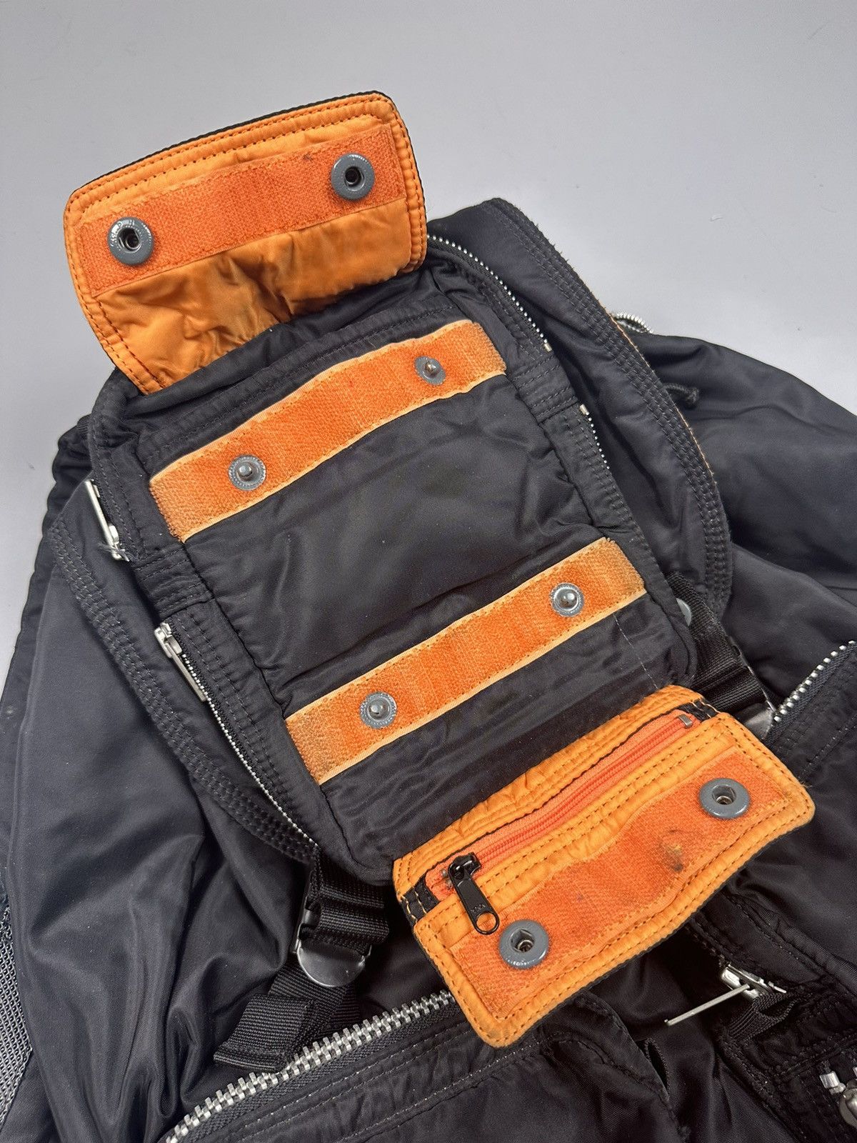 Porter 🔥Rare🔥 Vintage Porter-Yoshida & Co. Tanker Rucksack/Backpack Size ONE SIZE - 12 Thumbnail