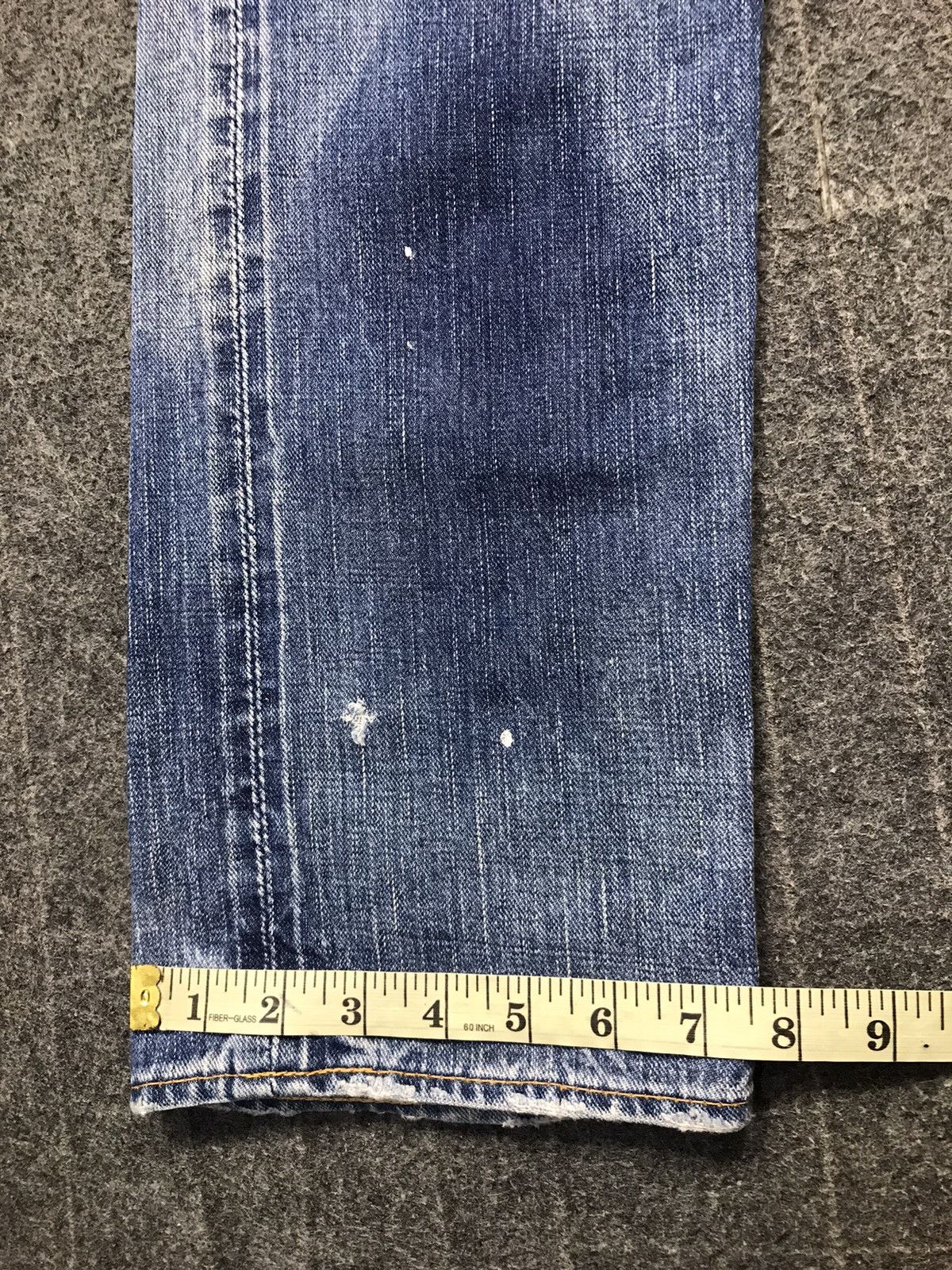 Japanese Brand × Johnbull × Vintage Vintage John Bull Selvedge Workwear Design Denim Jeans Size US 30 / EU 46 - 21 Thumbnail