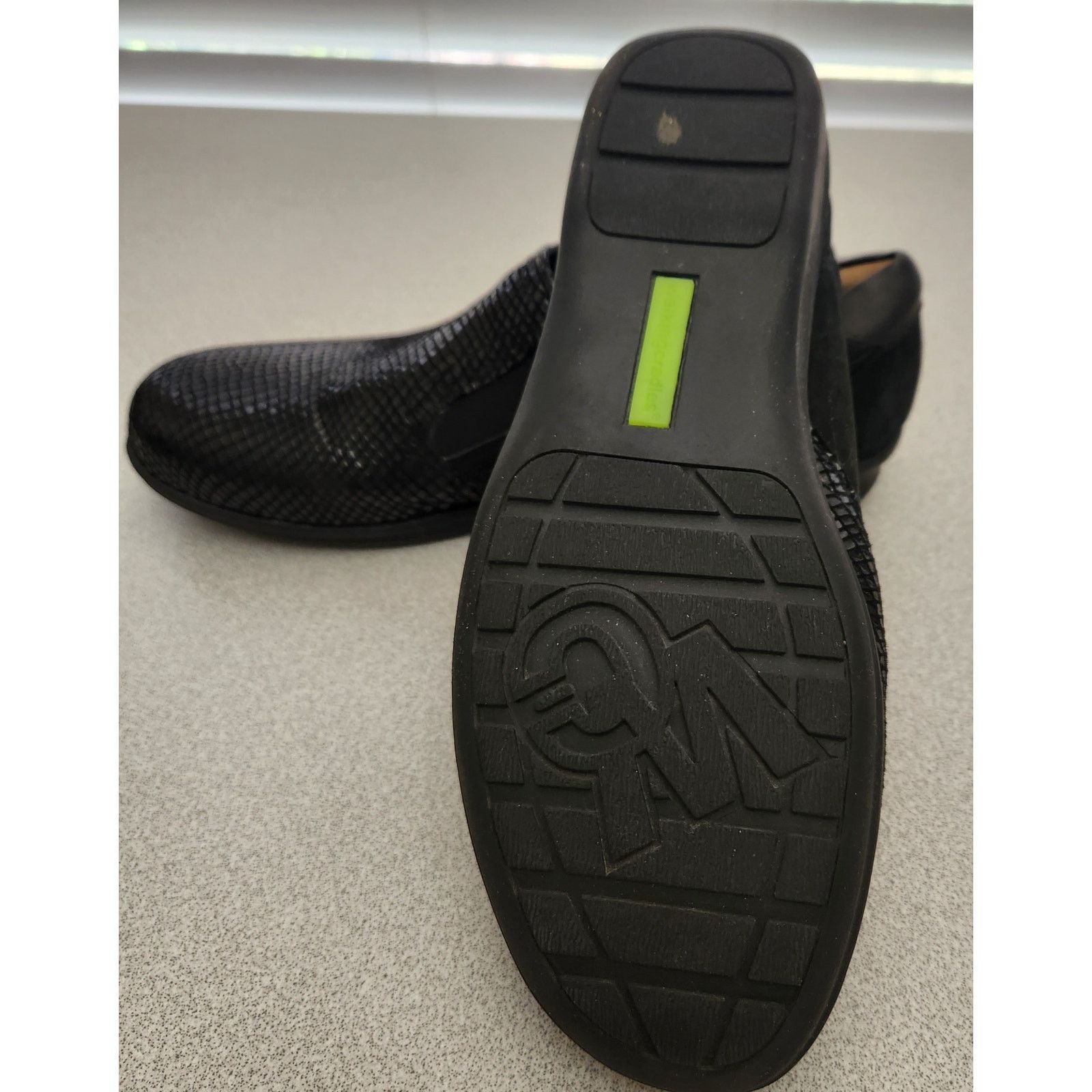 Other Walking Cradles Cormick Black Slip On Loafer Shoe 8.5 NWOTS Size US 8.5 / IT 38.5 - 3 Thumbnail