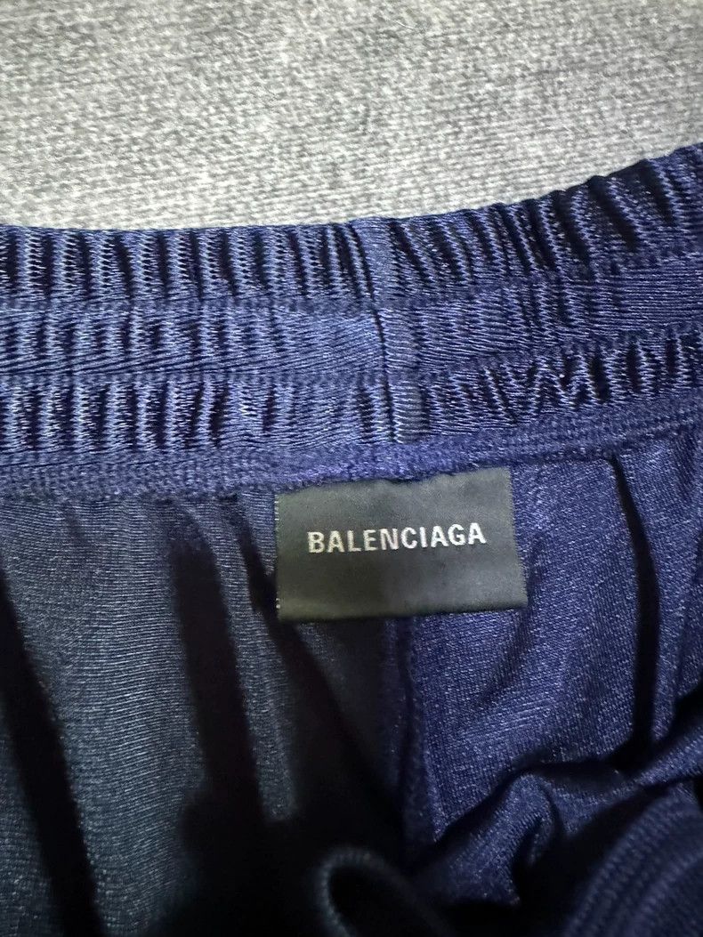 Balenciaga Balenciaga size XS Blue double-ring sports basketball silk Size US 27 - 3 Thumbnail