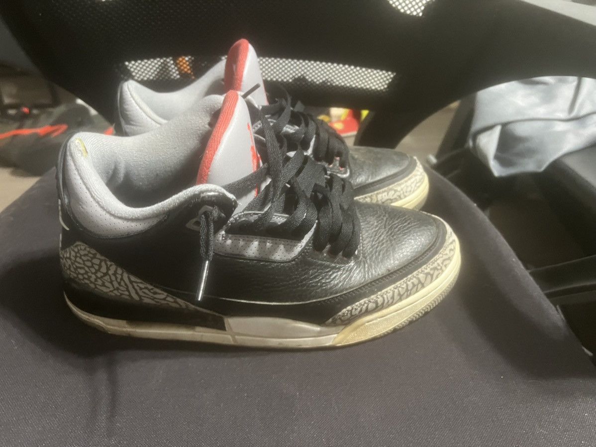 Jordan Brand Jordan 3 black cements 2018 Size US 9.5 / EU 42-43 - 1 Thumbnail
