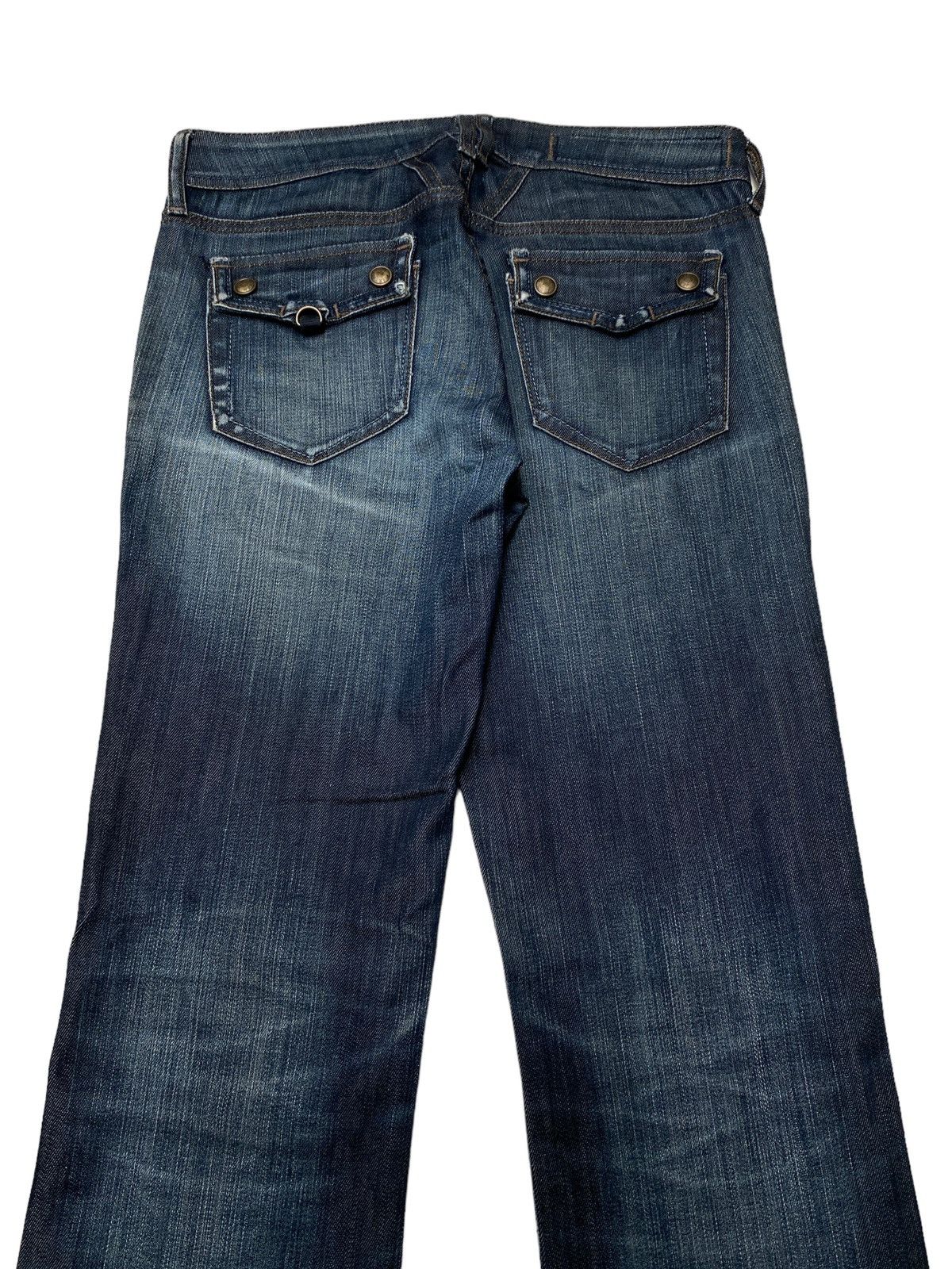 Marithe + Francois Girbaud × Vintage Vintage Brand Marithe Francois Girbaud Flared Jeans 1990s Size US 30 / EU 46 - 7 Thumbnail