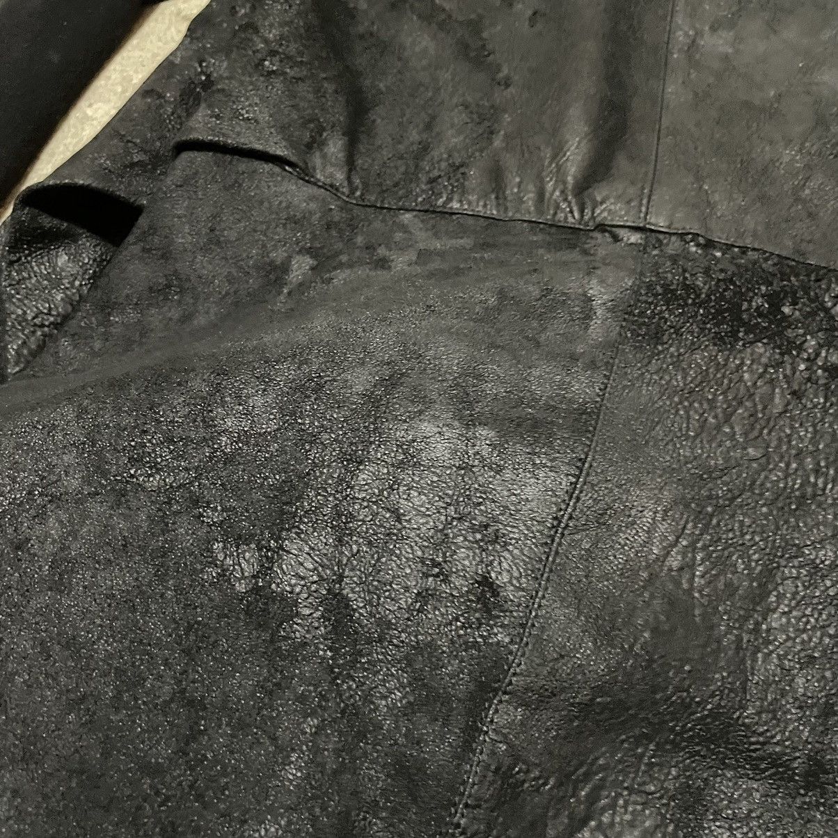 Rick Owens Runway rick owens leather jacket Size L / US 10 / IT 46 - 21 Thumbnail
