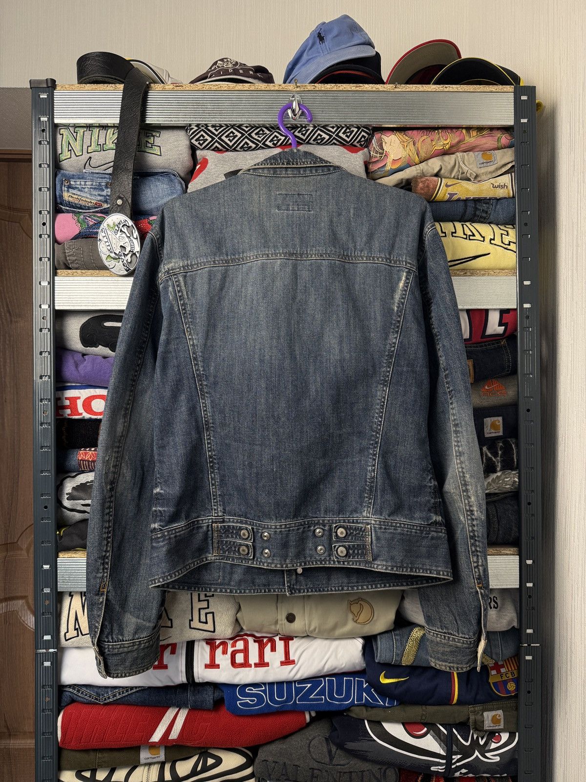 Dolce & Gabbana Vintage Dolce Gabbana Denim Jacket D&G Logo Destrised Y2K Size US L / EU 52-54 / 3 - 2 Thumbnail