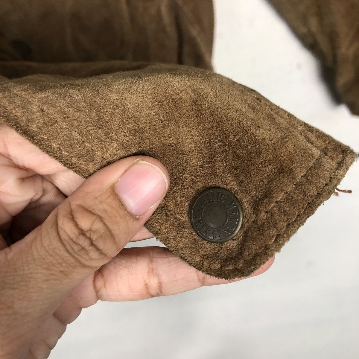 Japanese Brand 📌Vintage Chore Worker Leather Jacket Machope Issey Miyake Size US M / EU 48-50 / 2 - 17 Thumbnail