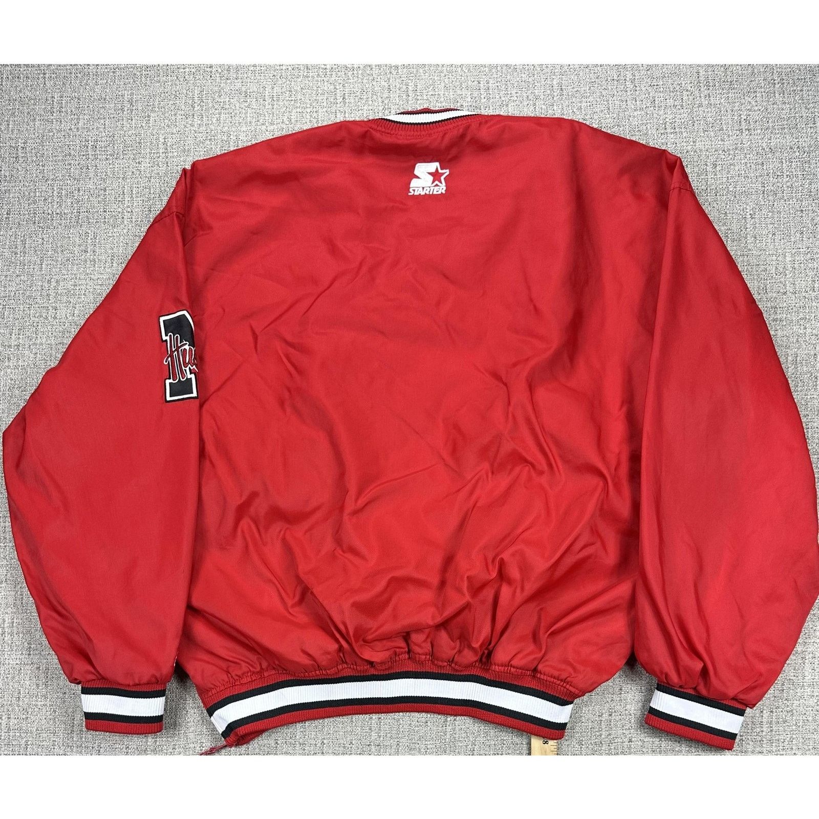 Starter Nebraska Cornhuskers Jacket Mens XL Starter 90s Waterproof Size US XL / EU 56 / 4 - 12 Thumbnail