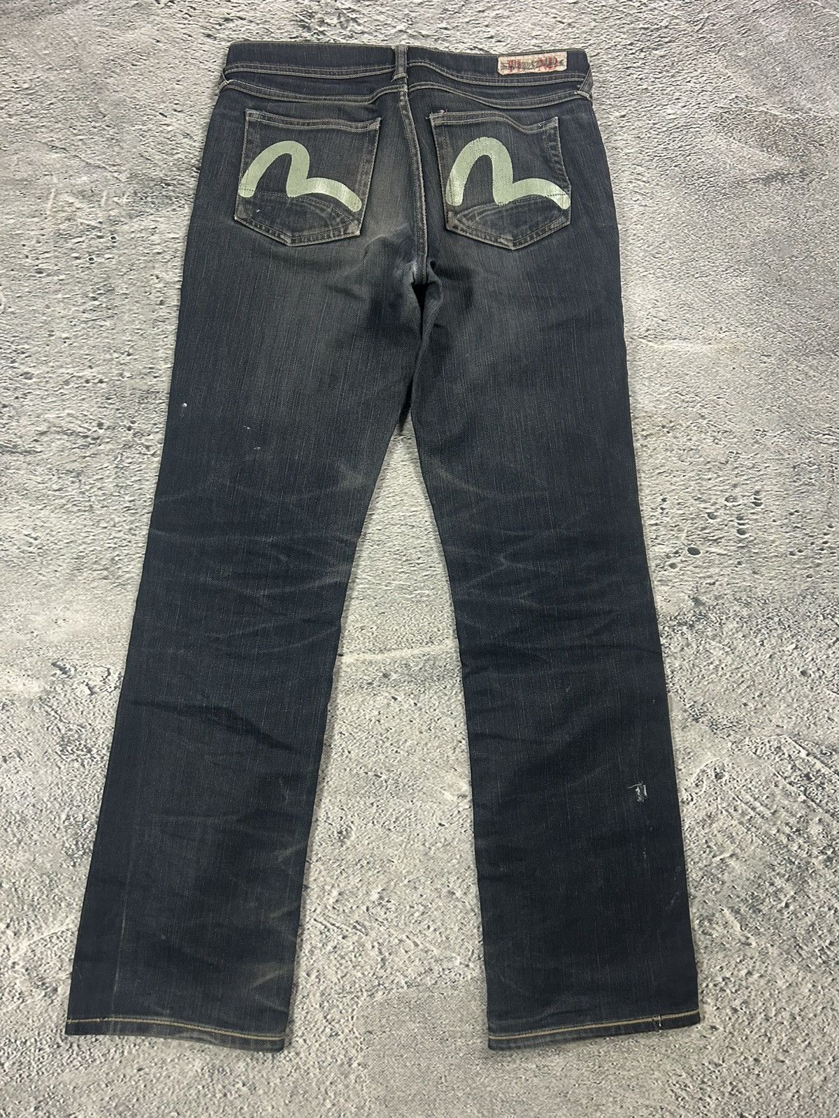 Evisu × Puma Evisu x Puma jeans vintage grey bootcut mint seagulls Size US 28 / EU 44 - 1 Thumbnail