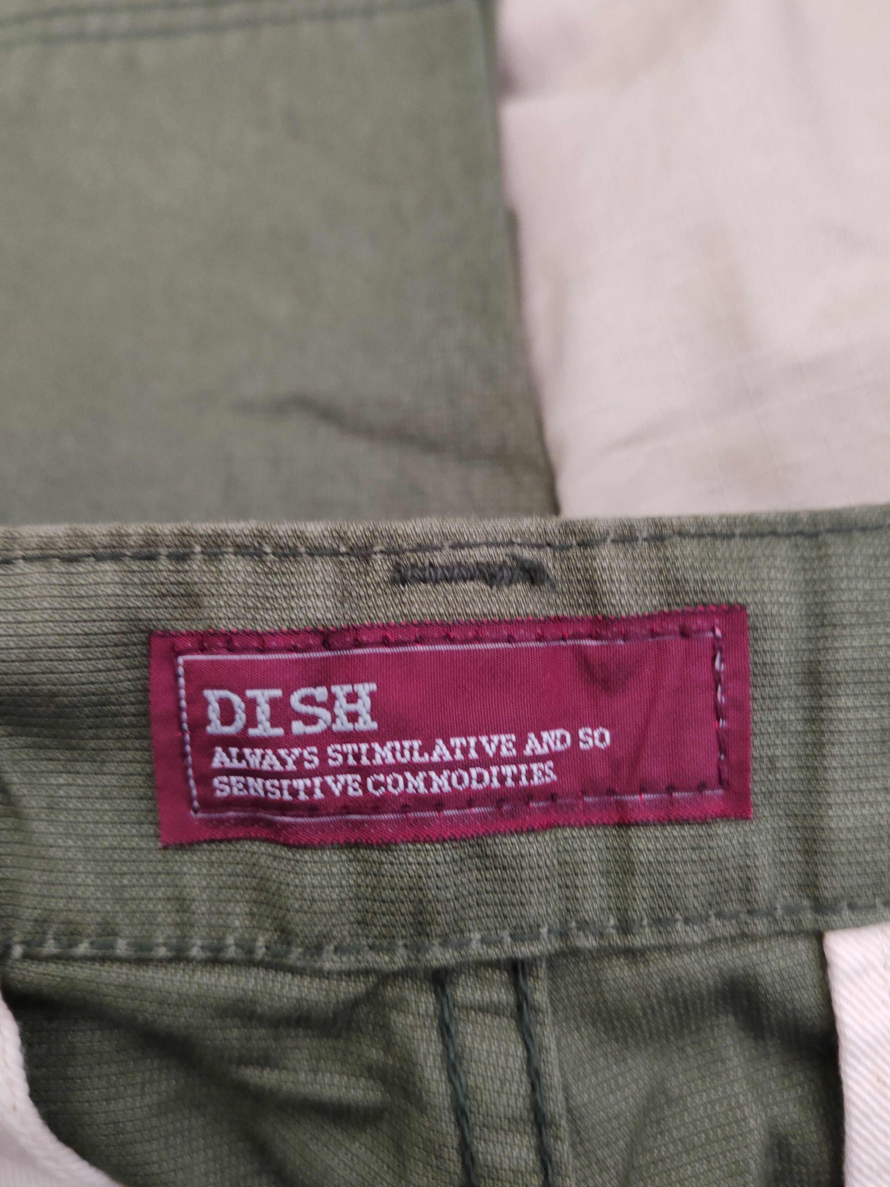 Japanese Brand Dish Green Multipocket Tactical Cargo Pants #W1846 Size US 28 / EU 44 - 14 Thumbnail