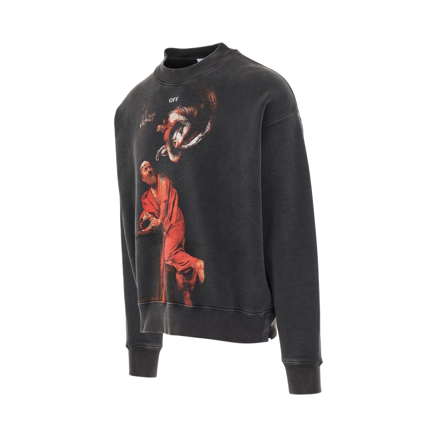 Off-White o1mris0824 Sweatshirt in Black Size US M / EU 48-50 / 2 - 2 Thumbnail
