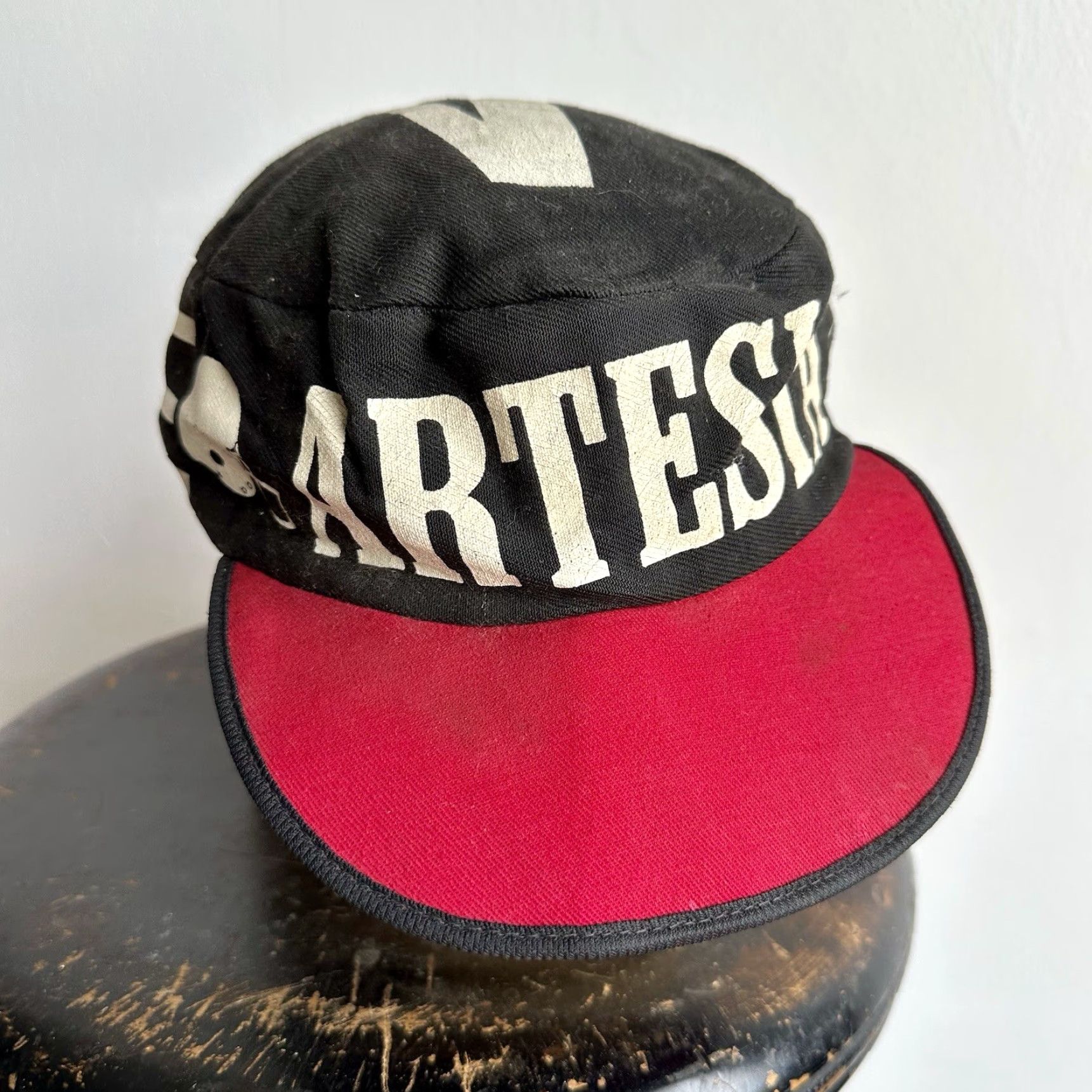 Vintage VINTAGE 1980s HaT Artesia High School Bulldog Football Cap Hat Cap Bulldog Football Hat Mens Womens Boys Girls Size ONE SIZE - 2 Thumbnail