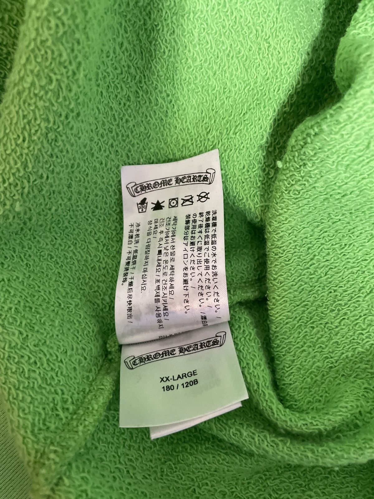 Chrome Hearts CHROME HEARTS MATTY BOY GREEN SEX CREWNECK Sz XXL Size US XXL / EU 58 / 5 - 9 Thumbnail
