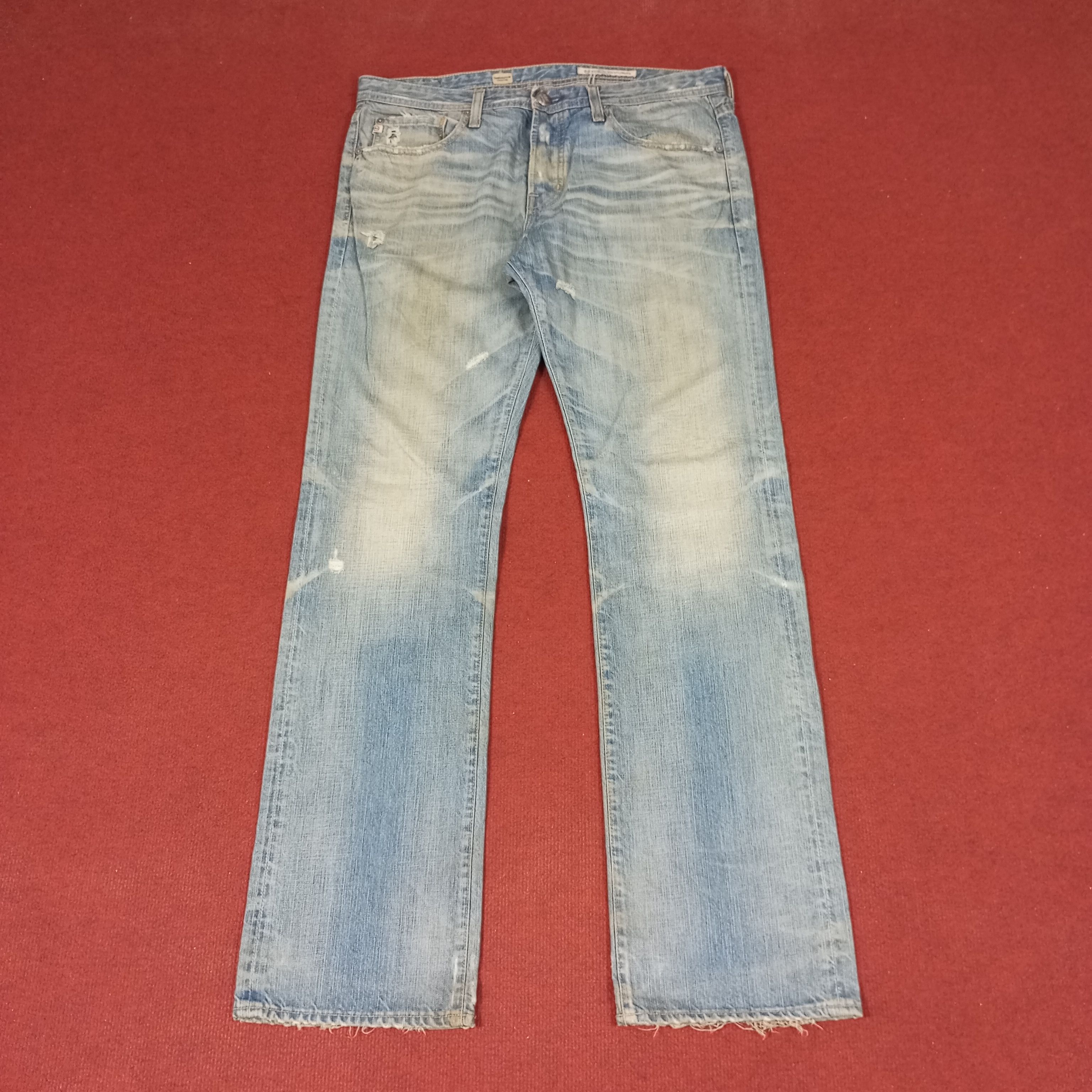 AG Adriano Goldschmied AG Adriano Goldschmied Straight Leg Jeans Size US 36 / EU 52 - 1 Thumbnail