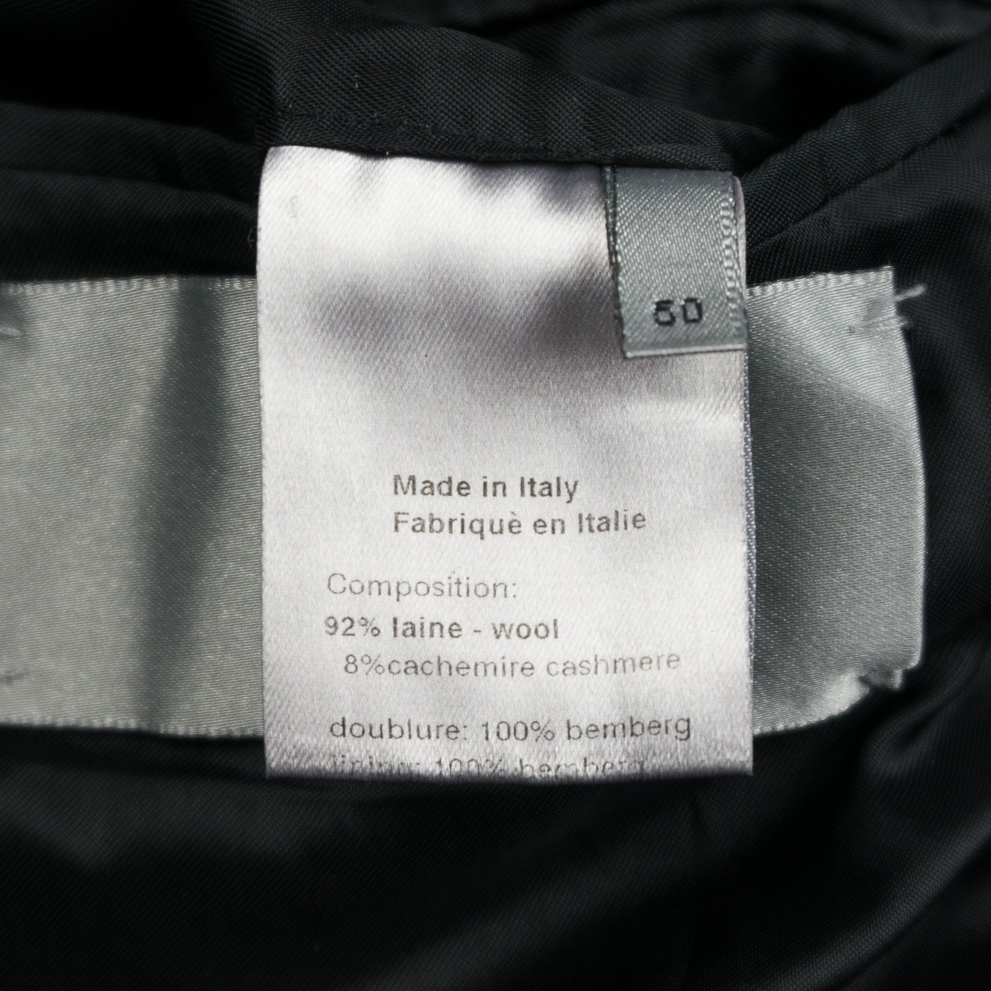 Hedi Slimane Dior Homme AW03 "Luster" Wool & Cashmere Coat Size US M / EU 48-50 / 2 - 7 Thumbnail