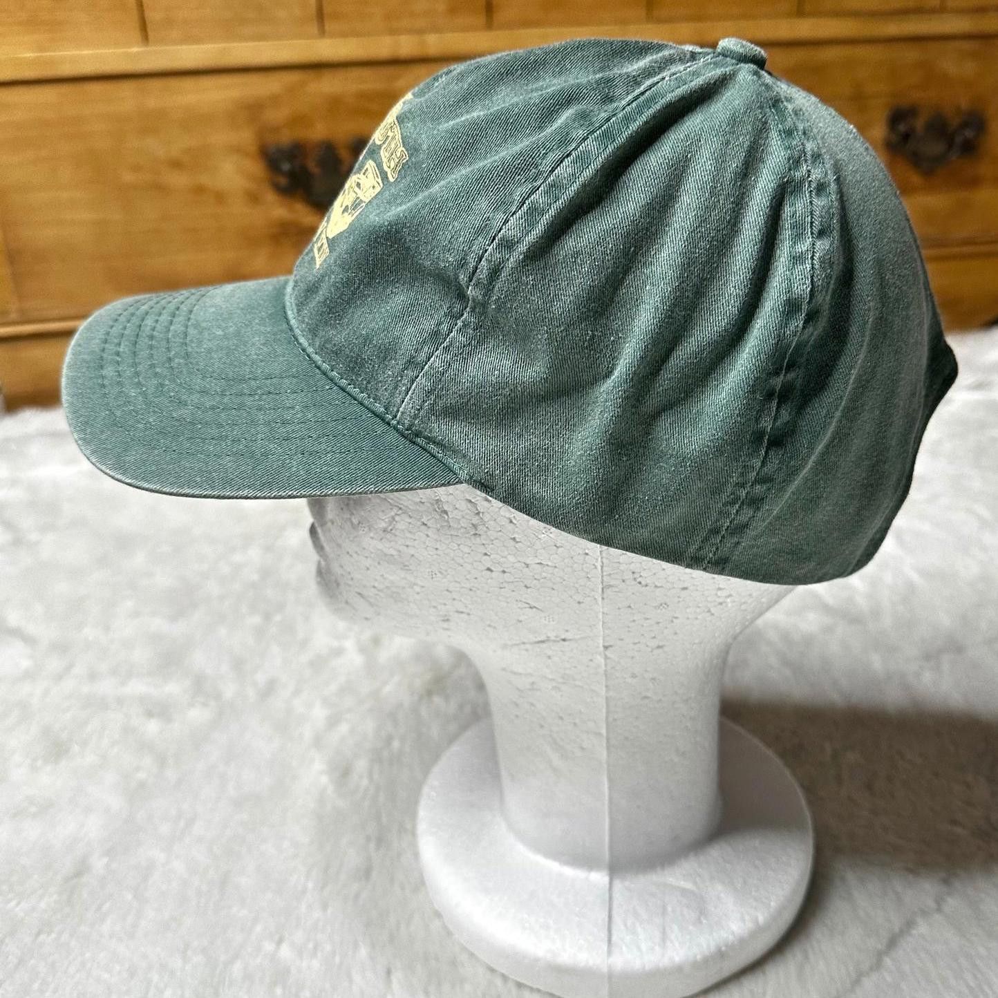 Vintage Ole South Rod Run VIII Vintage Green Adjustable Baseball Cap Size ONE SIZE - 4 Thumbnail