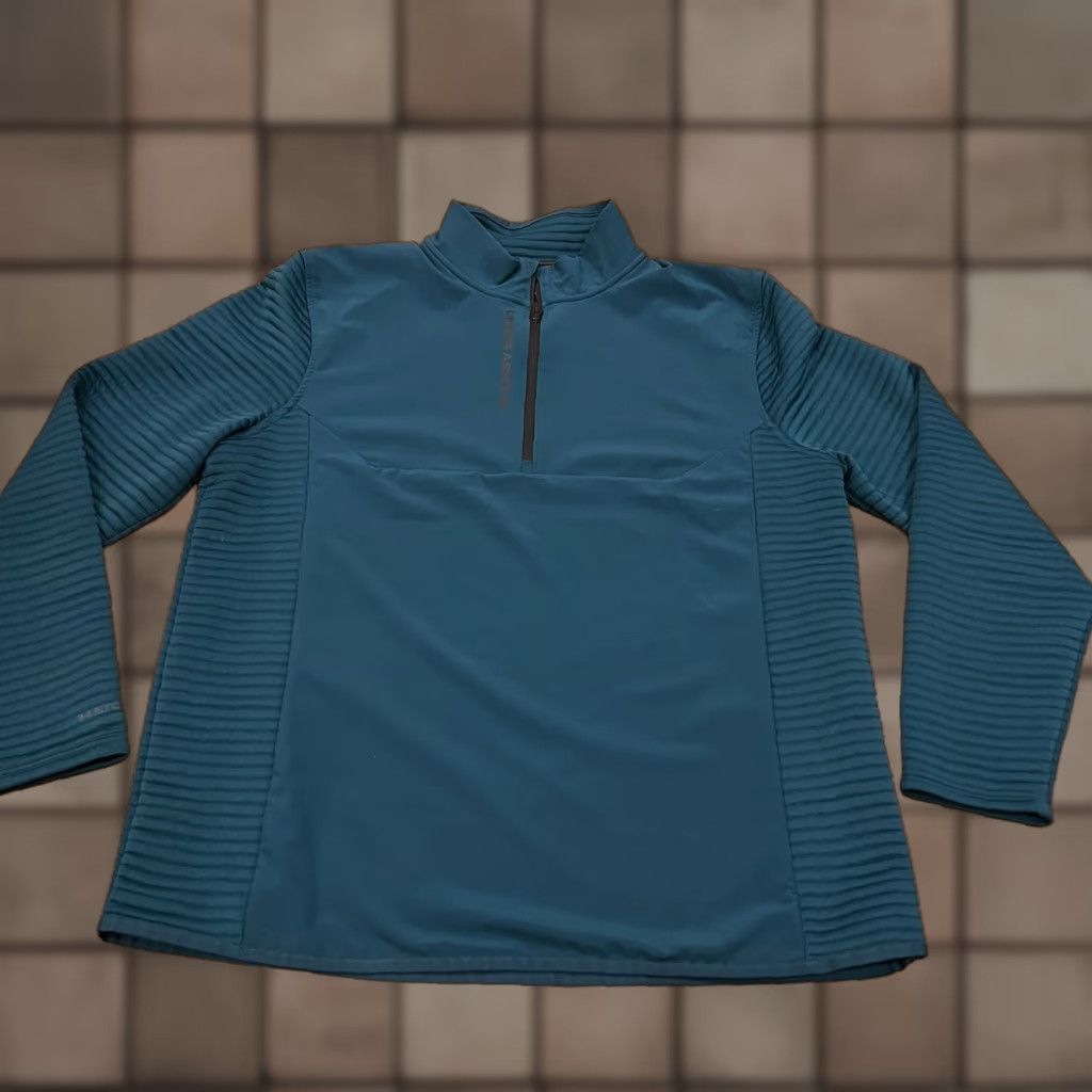 Under Armour Under Armour Men's XL Storm SweaterFleece Quarter Zip Long Sleeve Size XL Cosmic Blue Size US XL / EU 56 / 4 - 1 Thumbnail