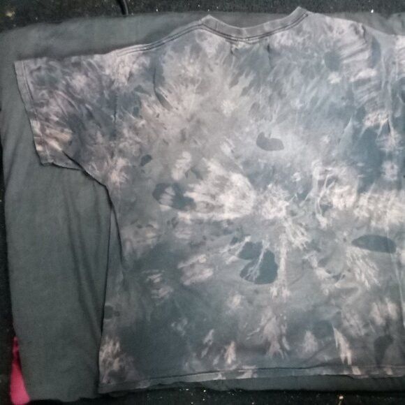 Band Tees × Vintage Vintage Y2K Led Zeppelin Tie Dye T-Shirt Size US XXL / EU 58 / 5 - 6 Thumbnail