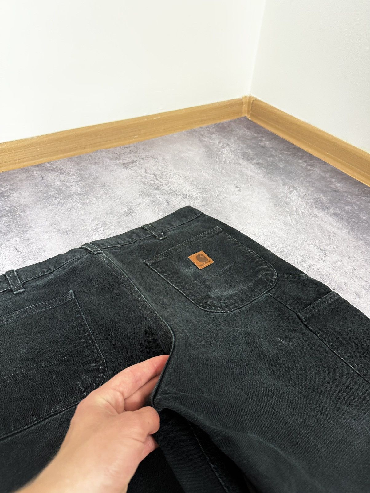 Carhartt Vintage Carhartt Faded Carpenter USA Baggy Opium Work Pants Size US 36 / EU 52 - 7 Thumbnail