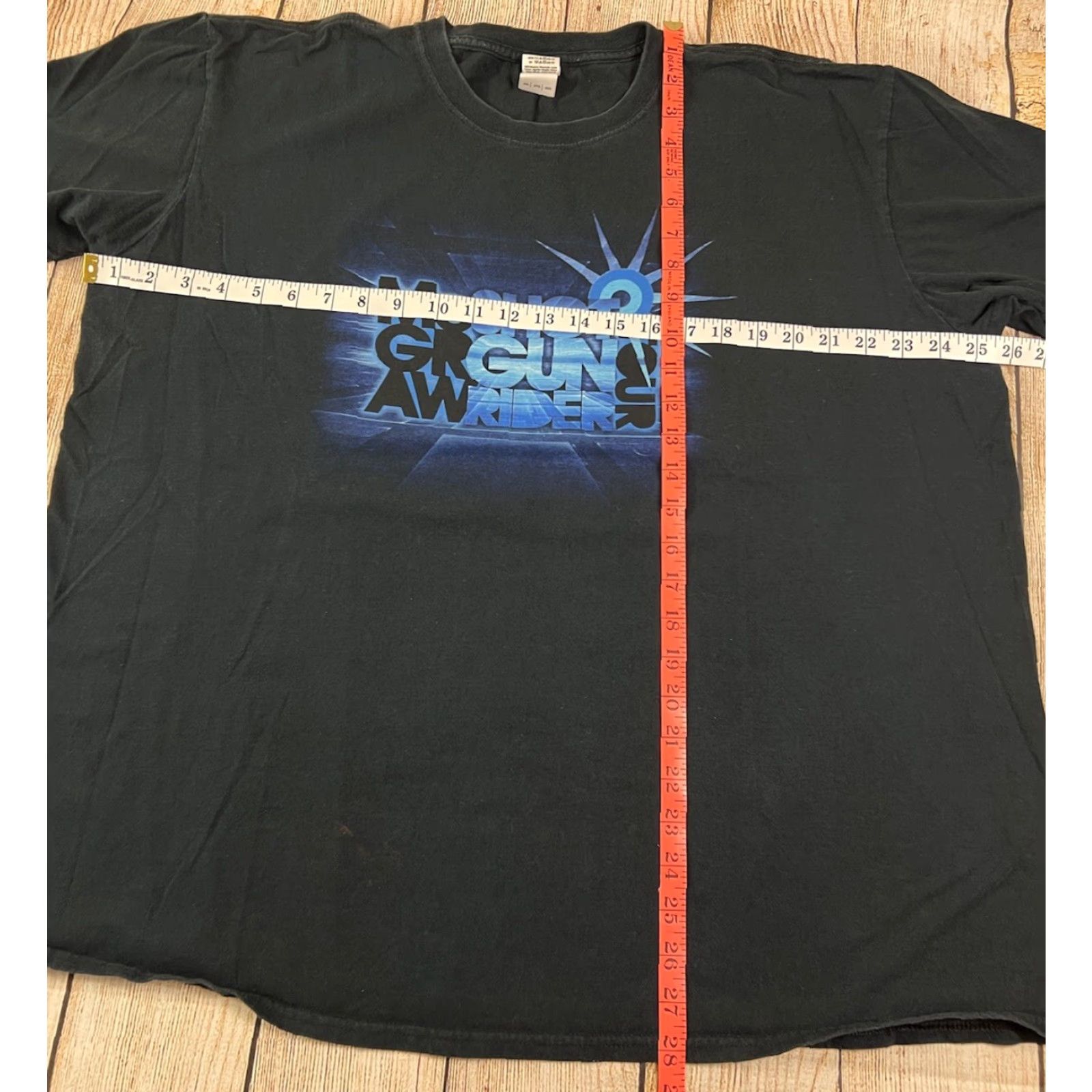 Vintage Tim McGraw Shotgun Rider Tour T Shirt Black 2XL Unisex Adults Short Sleeve Crew Neck Graphic Print Music Shirt Mens Womens 2000s Size US XXL / EU 58 / 5 - 5 Thumbnail