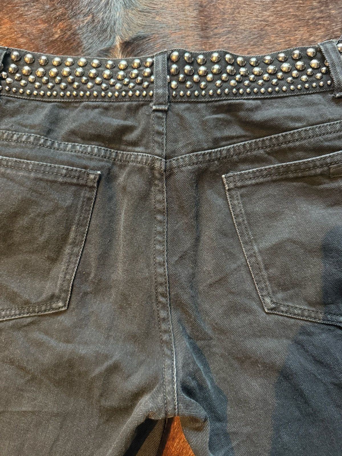 Prada 2012 studded denim jeans Size US 33 - 6 Thumbnail