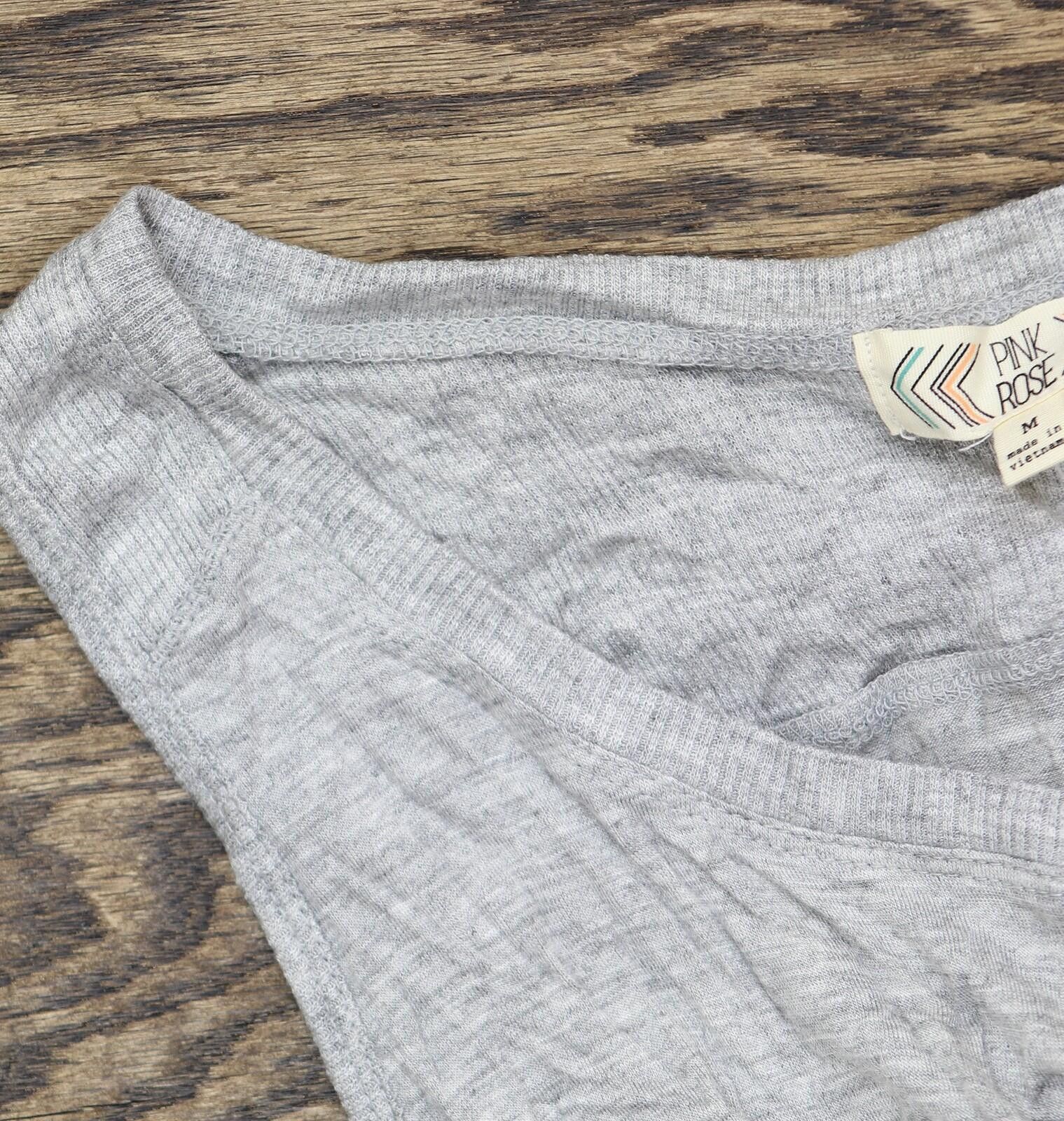 Other Nwt Pink Rose Side-slit Sharkbite Tank Top Heather Gray M Size M / US 6-8 / IT 42-44 - 6 Thumbnail