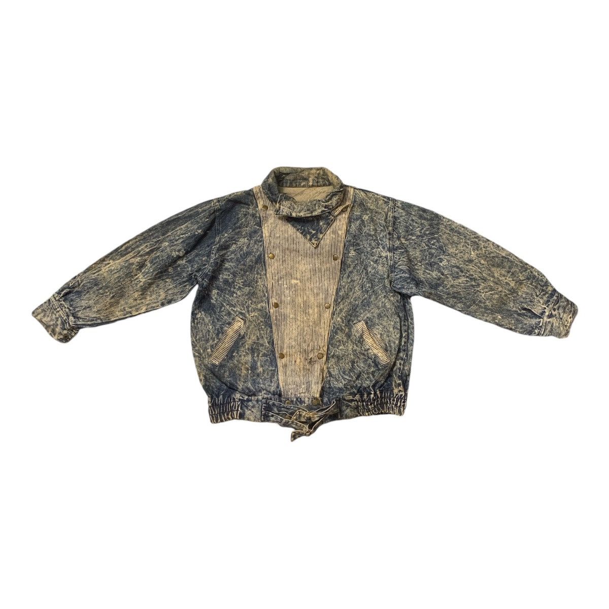 Vintage Rare Design Vintage Unknown Brand Denim Jackets Size L / US 10 / IT 46 - 2 Thumbnail