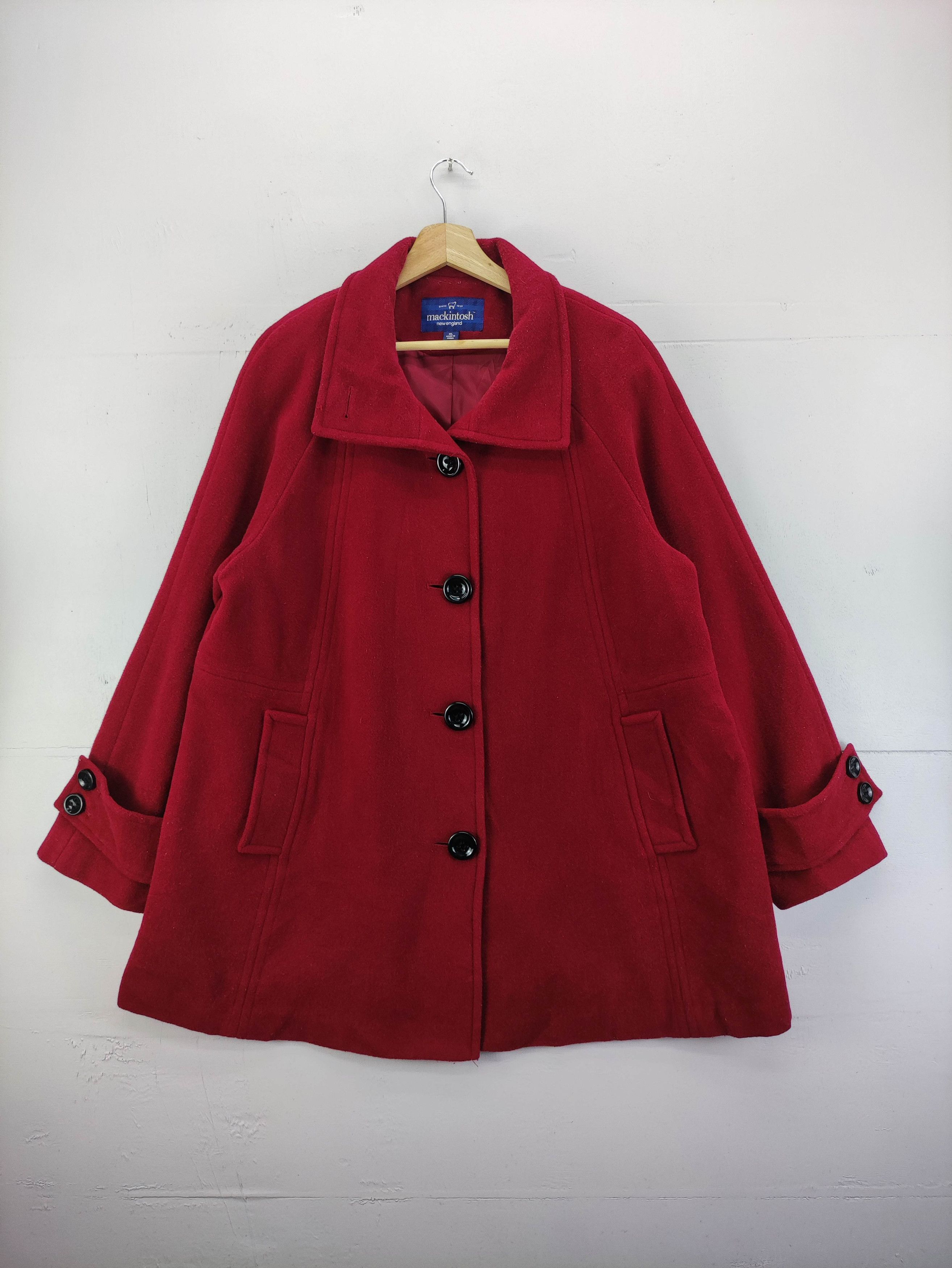 Mackintosh Vintage Mackintosh Wool Jacket Button Up Size L / US 10 / IT 46 - 1 Thumbnail
