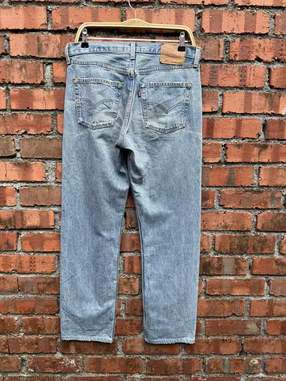 Levi's Vintage Clothing W32x30 Vintage levi’s 501 90s made in USA faded Size US 32 / EU 48 - 2 Thumbnail