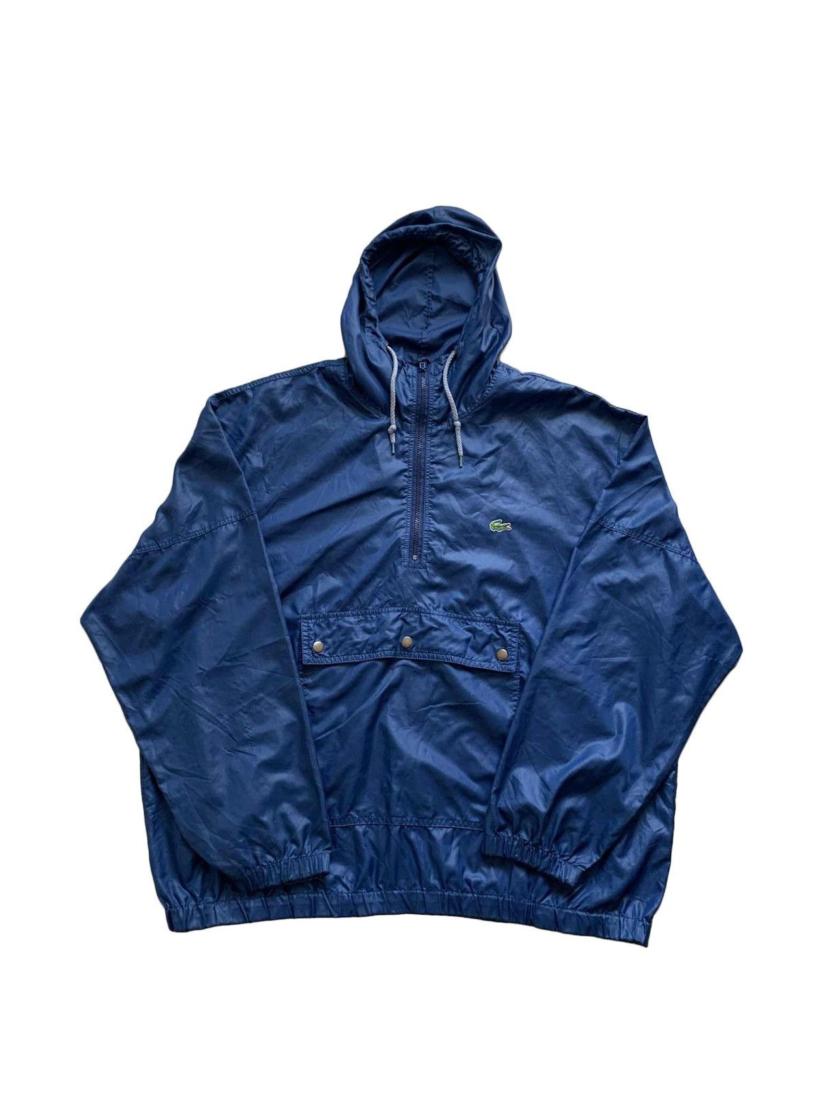 Other Vintage Izod Lacoste Anorak Pullover Navy Jacket Size US XL / EU 56 / 4 - 1 Thumbnail
