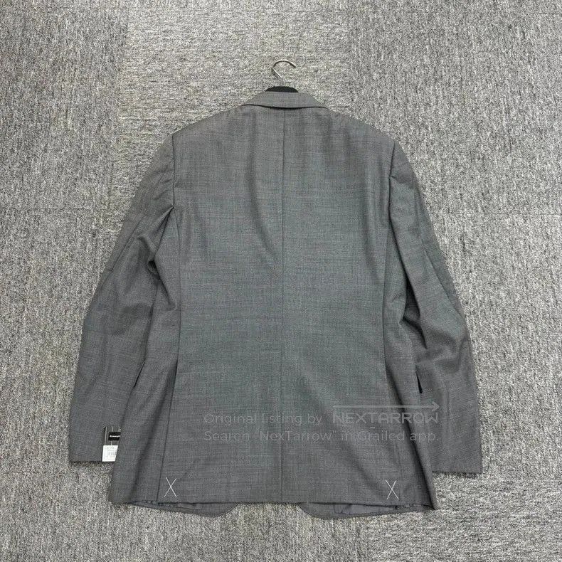 Ermenegildo Zegna Ermenegildo Zegna Gray Plaid Wool Blazer. Size US L / EU 52-54 / 3 - 2 Thumbnail