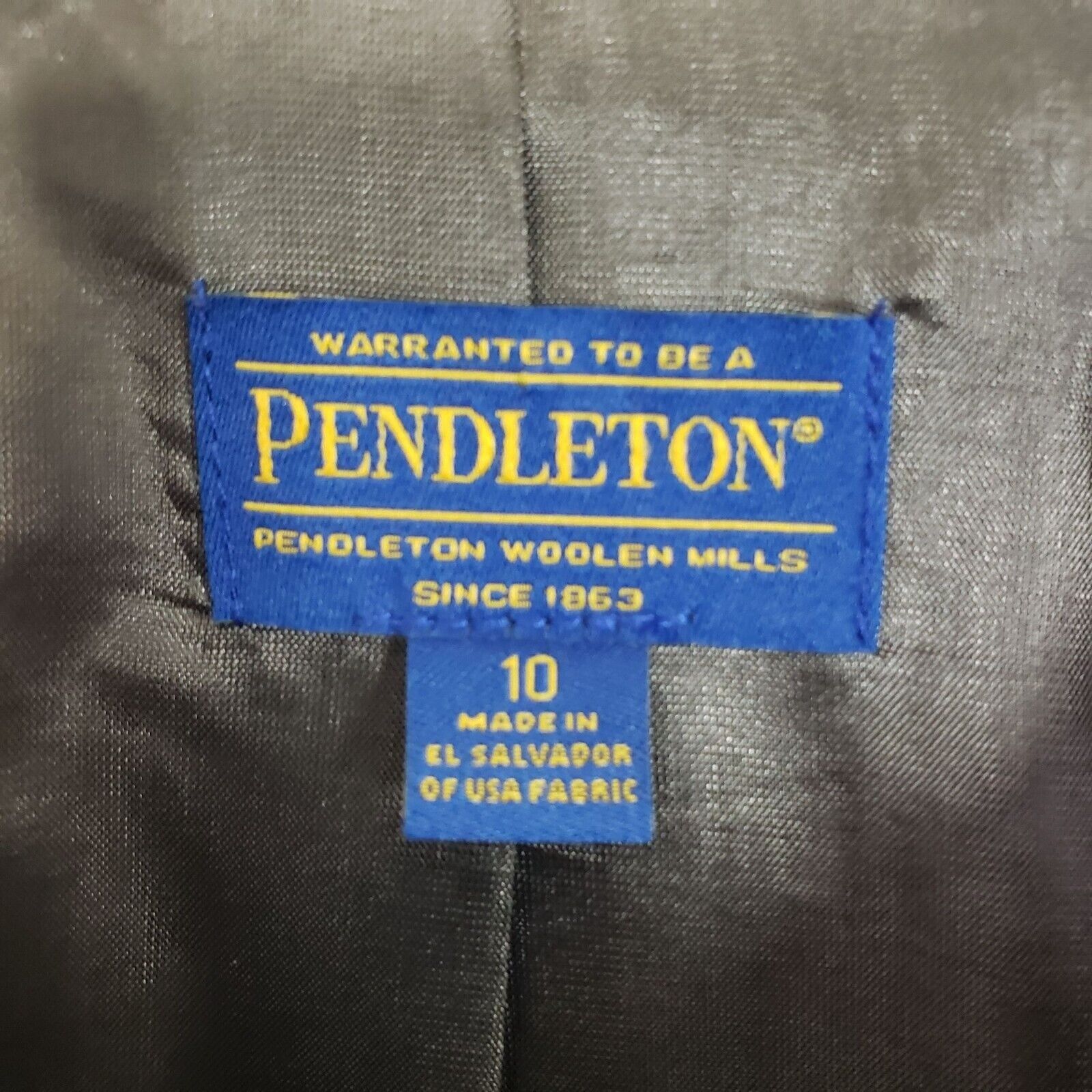 Pendleton Pendleton Virgin Wool Neutral Jacket Womens Size 10 Tan Gray Size L / US 10 / IT 46 - 5 Thumbnail