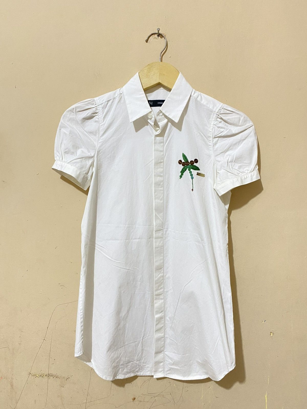 Dsquared2 Dsquared2 White Blouse Shirt Size XS / US 0-2 / IT 36-38 - 1 Thumbnail