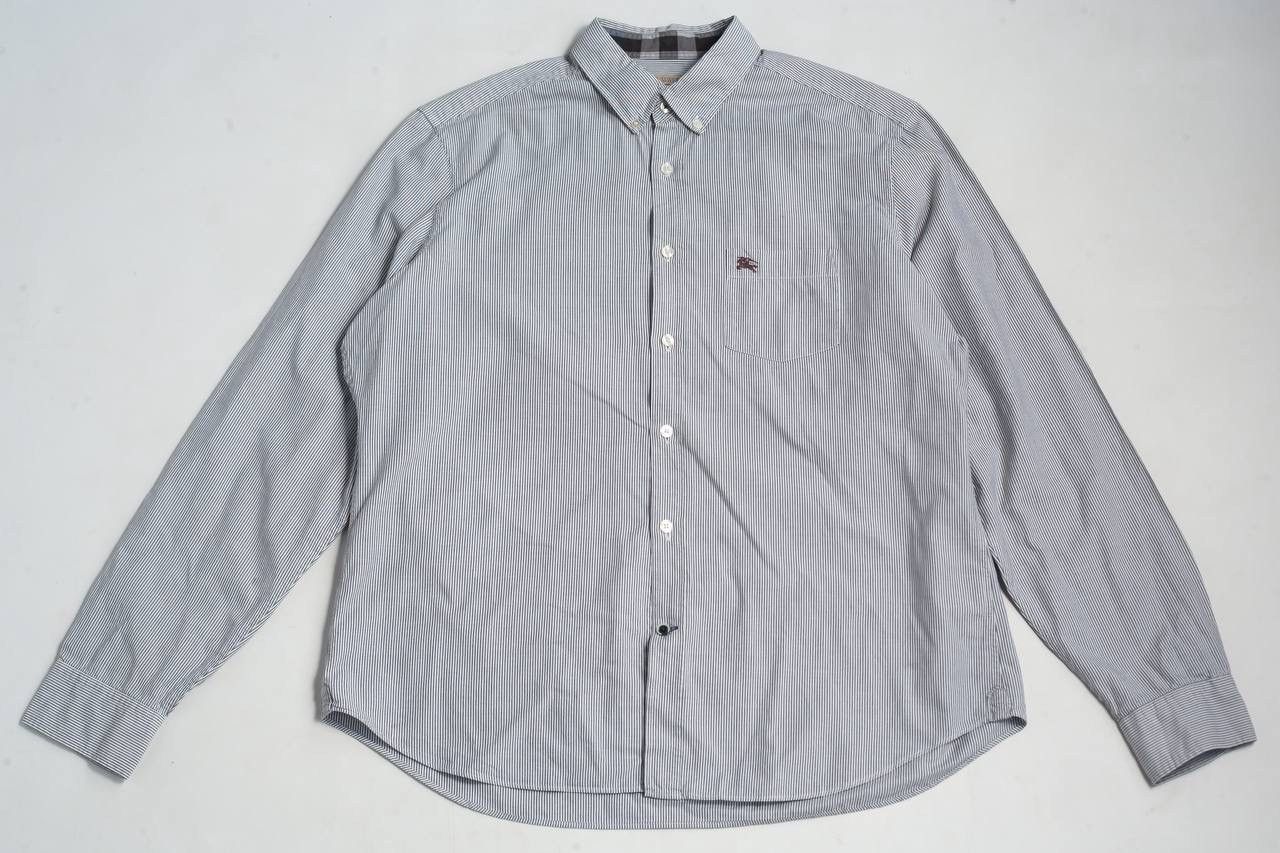 Burberry burberry brit logo cotton shirt Size US XL / EU 56 / 4 - 1 Thumbnail