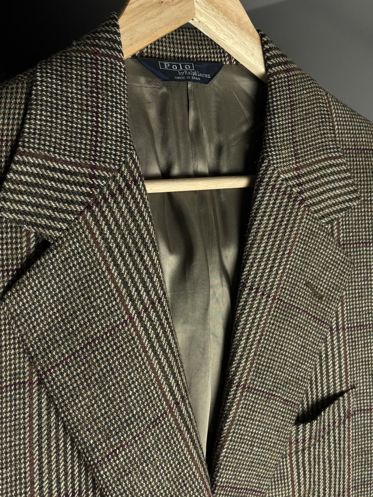 Polo Ralph Lauren Polo Ralph Lauren vintage wool & alpaca blazer jacket Size 42R - 3 Thumbnail